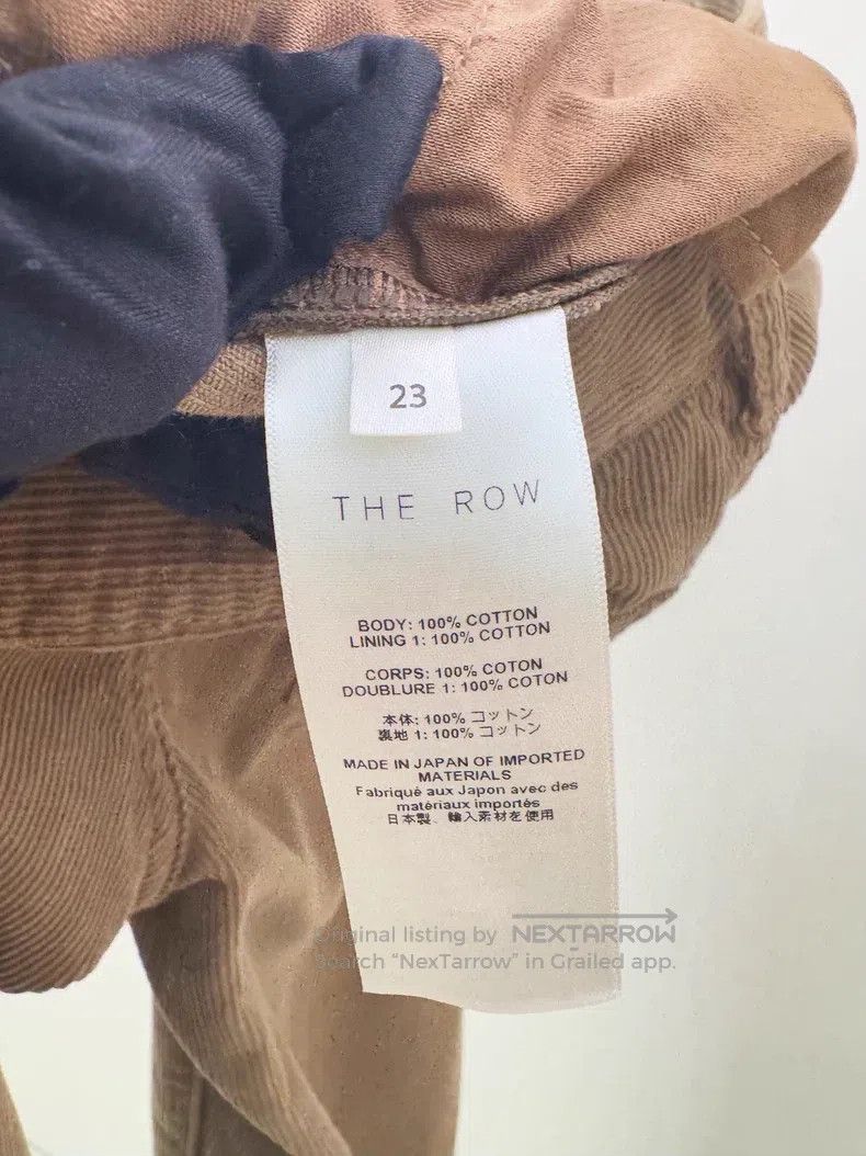The Row The Row size 23 Brown Long Pants Size 23" - 4 Thumbnail