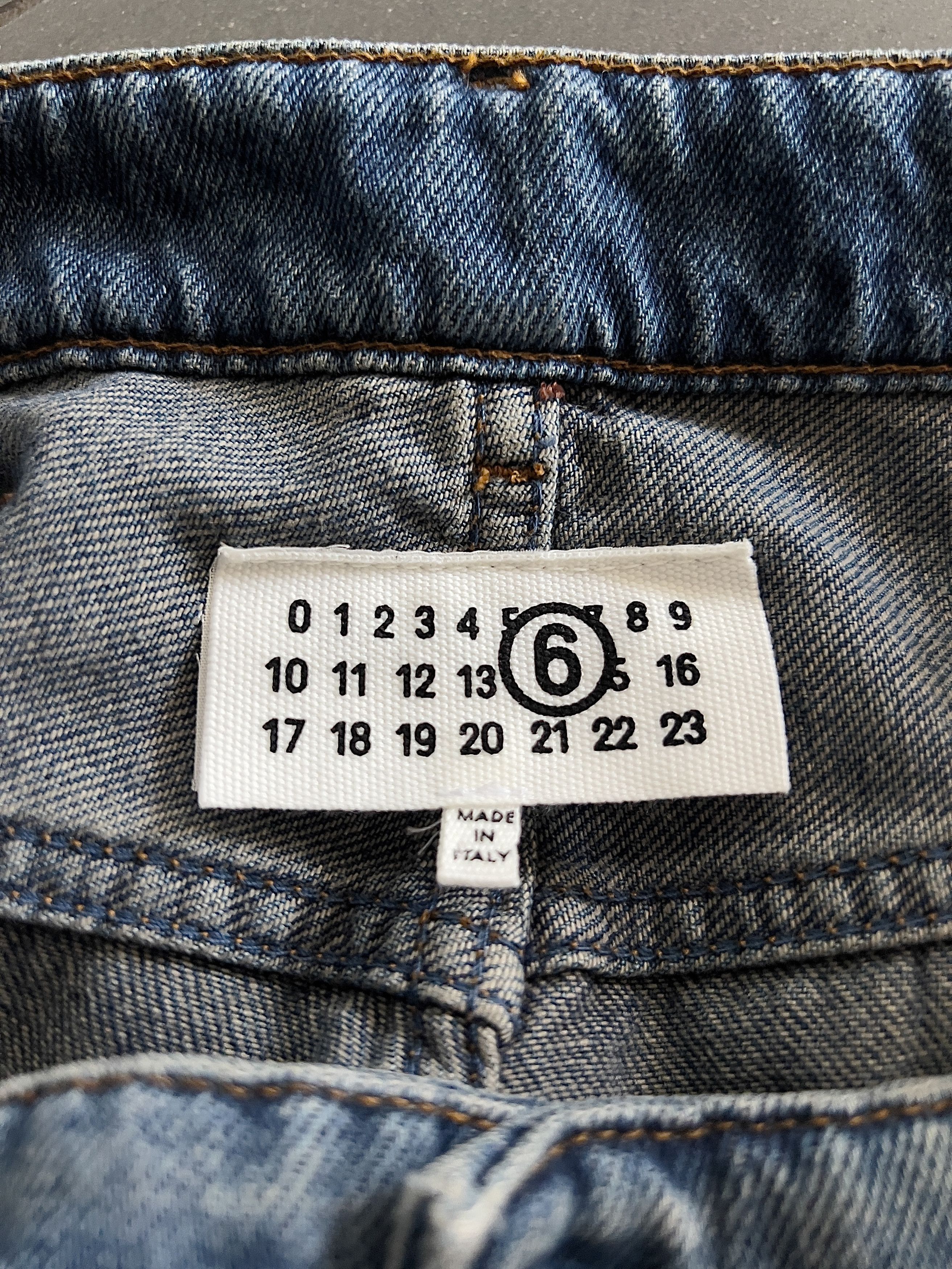 Maison Margiela Maison Margiela MM6 SS24 Distressed Denim Jeans Size US 30 / EU 46 - 9 Thumbnail