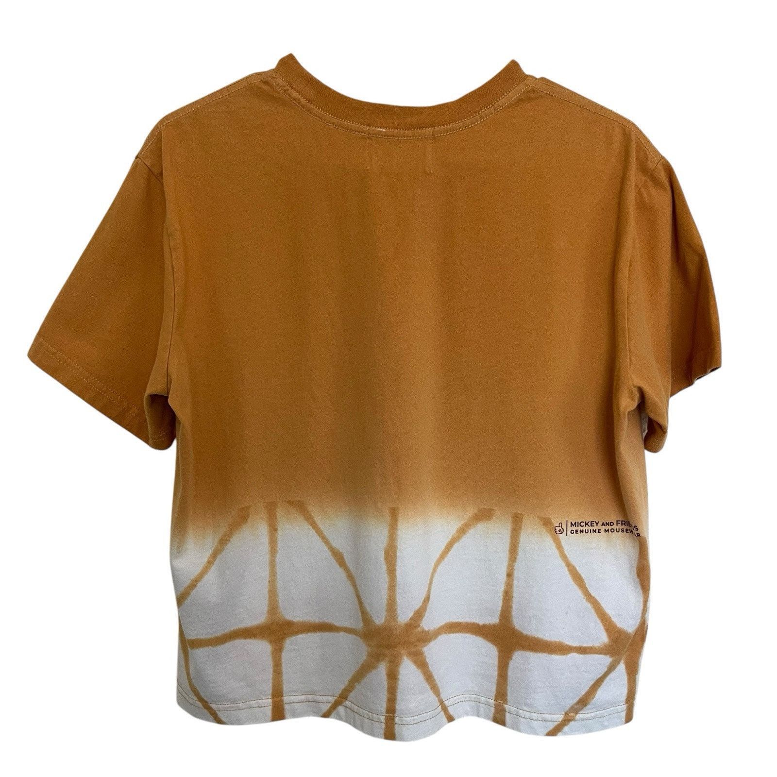 Disney Disney | Mickey Mouse Genuine Mousewear Tie-Dye Yellow Top Size M / US 6-8 / IT 42-44 - 4 Thumbnail
