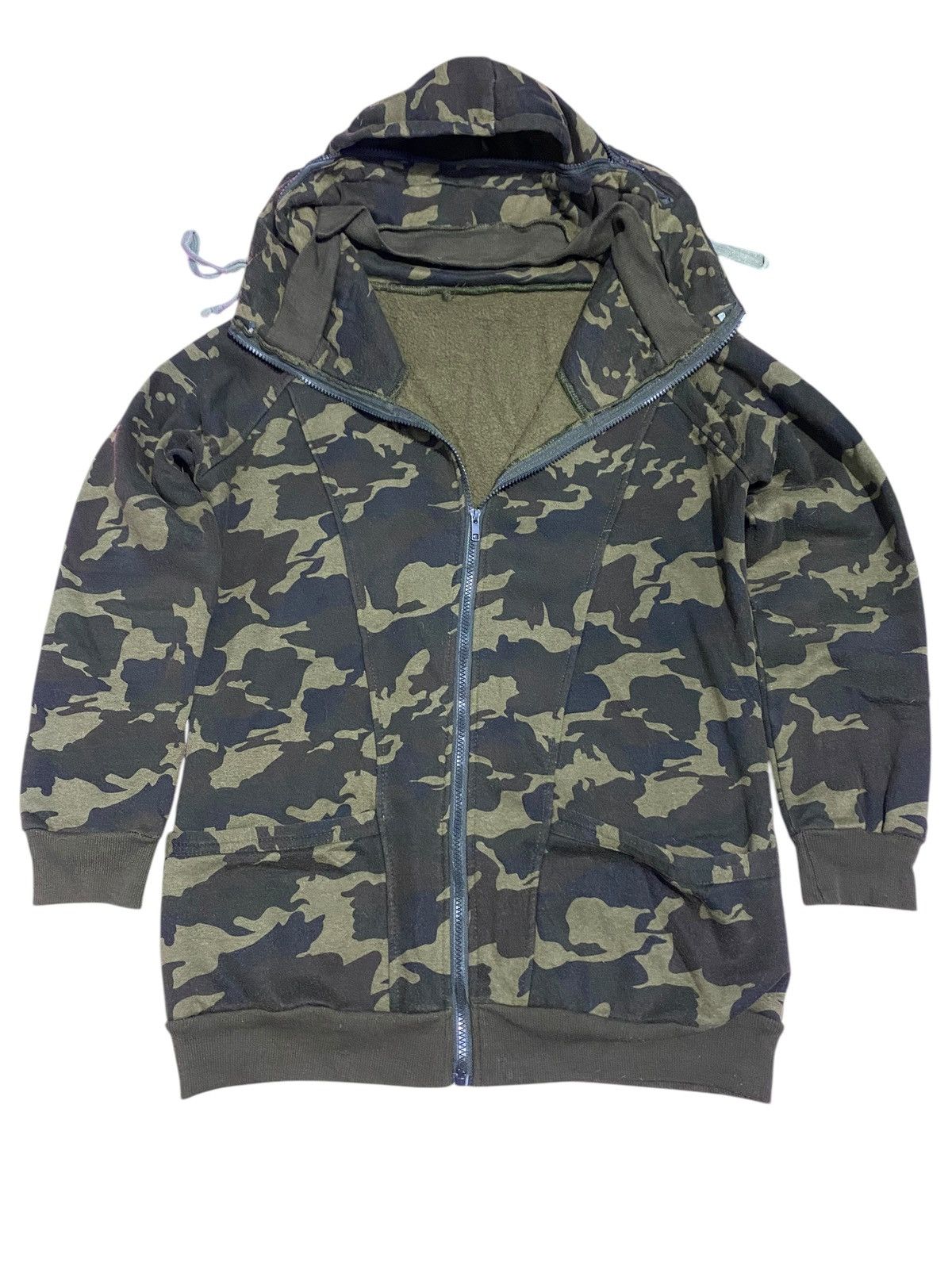 If Six Was Nine 2000s japanese Felt Magliette Camo bono hoodie Size US L / EU 52-54 / 3 - 4 Thumbnail