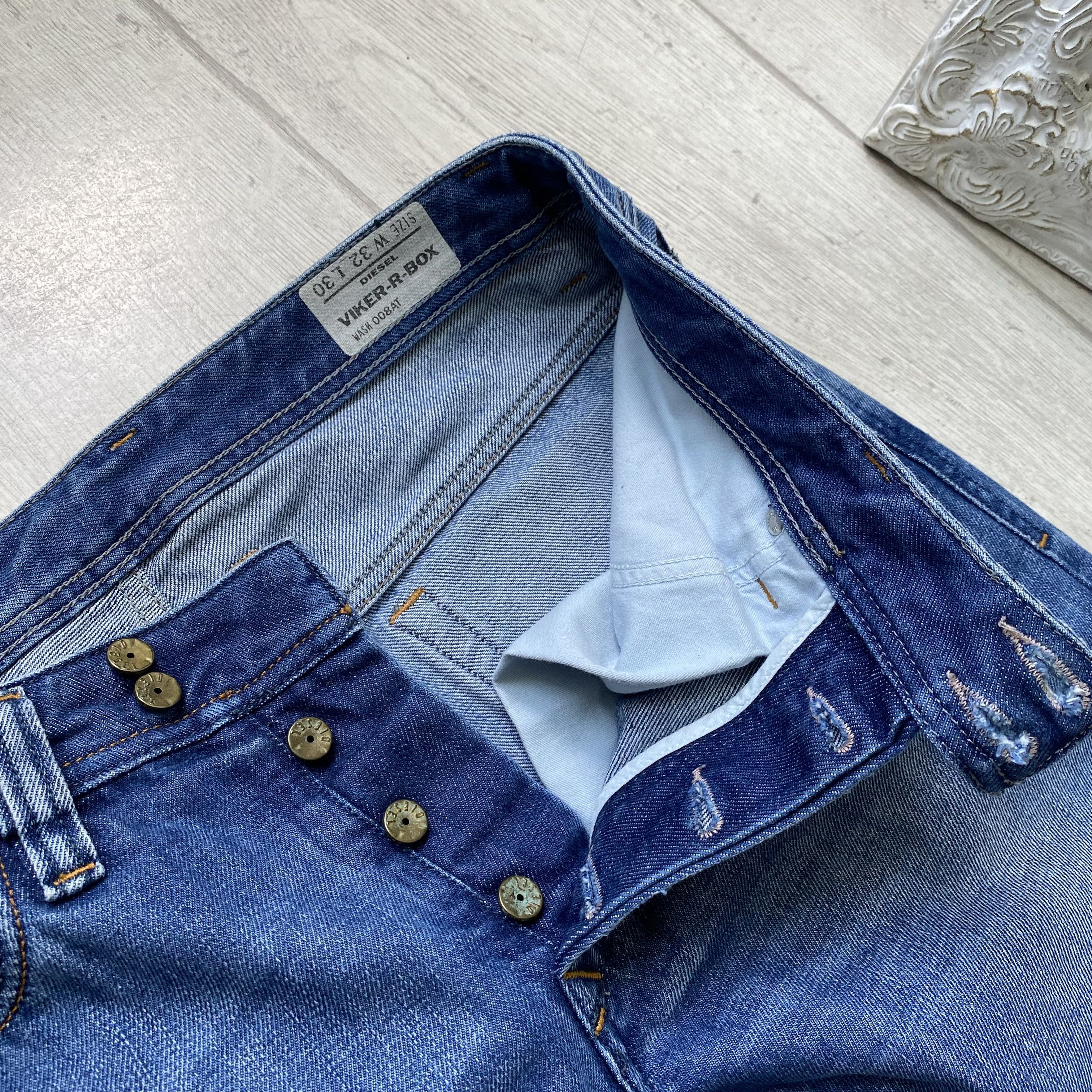 Diesel Vintage 00s Diesel jeans Viker Y2K denim pants Size US 32 / EU 48 - 5 Thumbnail