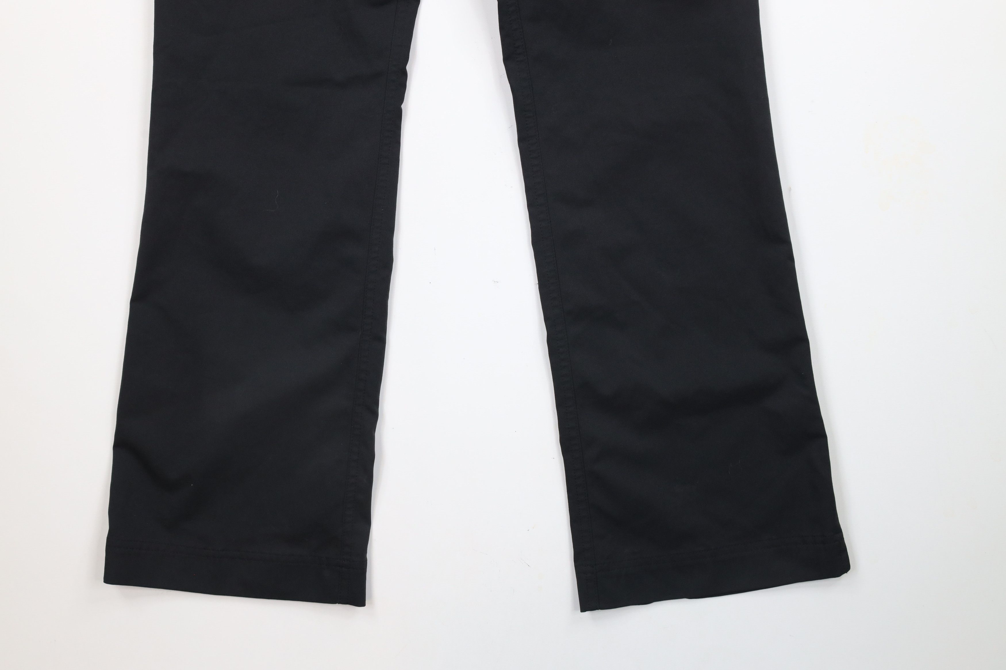 Adidas × Vintage Adidas Golf Flared Wide Leg Tech Golfing Pants Black Size 25" / US 0 / IT 36 - 4 Thumbnail