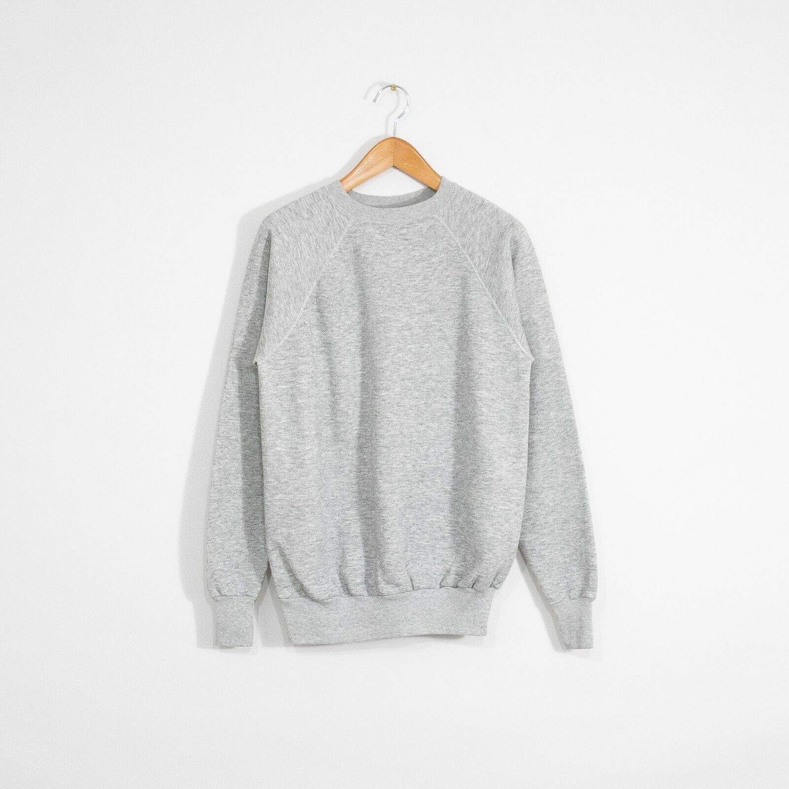 Vintage Vintage 80s Pannill Gray Blank Sweatshirt Mens XL - Raglan Size US XL / EU 56 / 4 - 1 Thumbnail