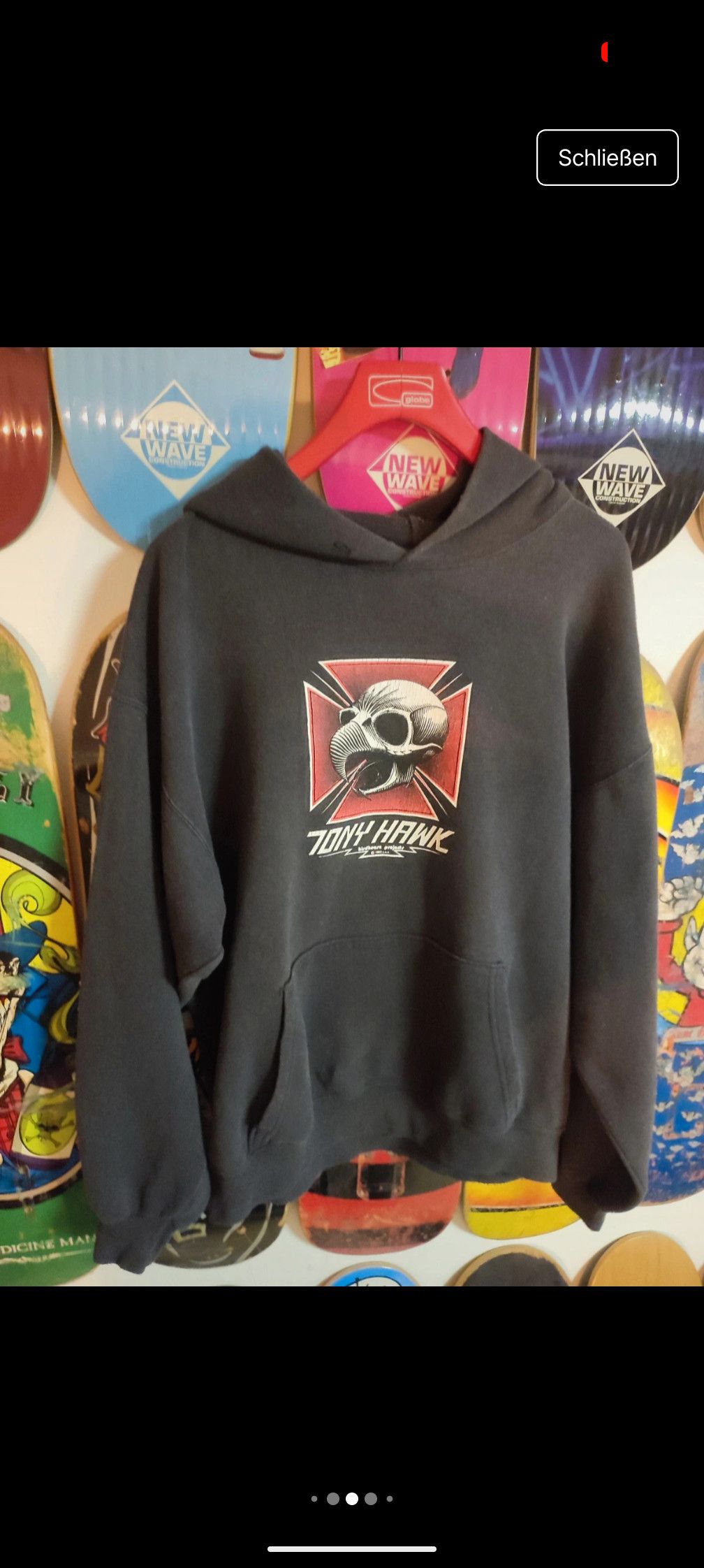 Tony Hawk Tony Hawk 1983 birdhouse Projects original Hoody Large Size US L / EU 52-54 / 3 - 7 Thumbnail