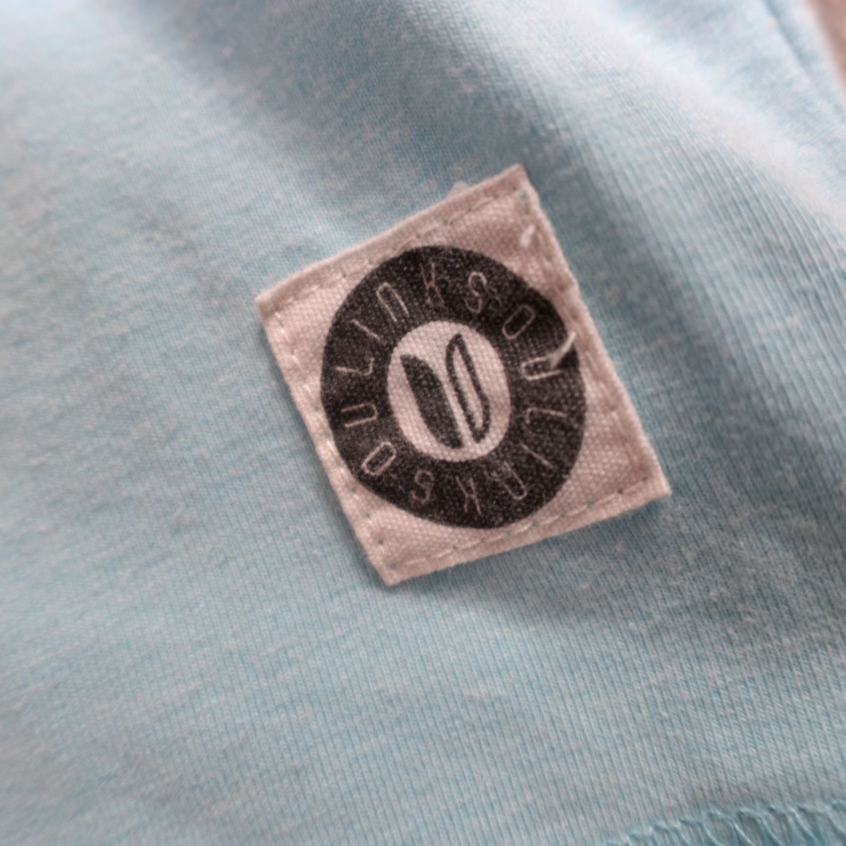 Vintage Linksoul Polo Shirt M Blue Cotton Solid Pocket Short Sleeve Button Collared Mens Golf Size US M / EU 48-50 / 2 - 2 Thumbnail