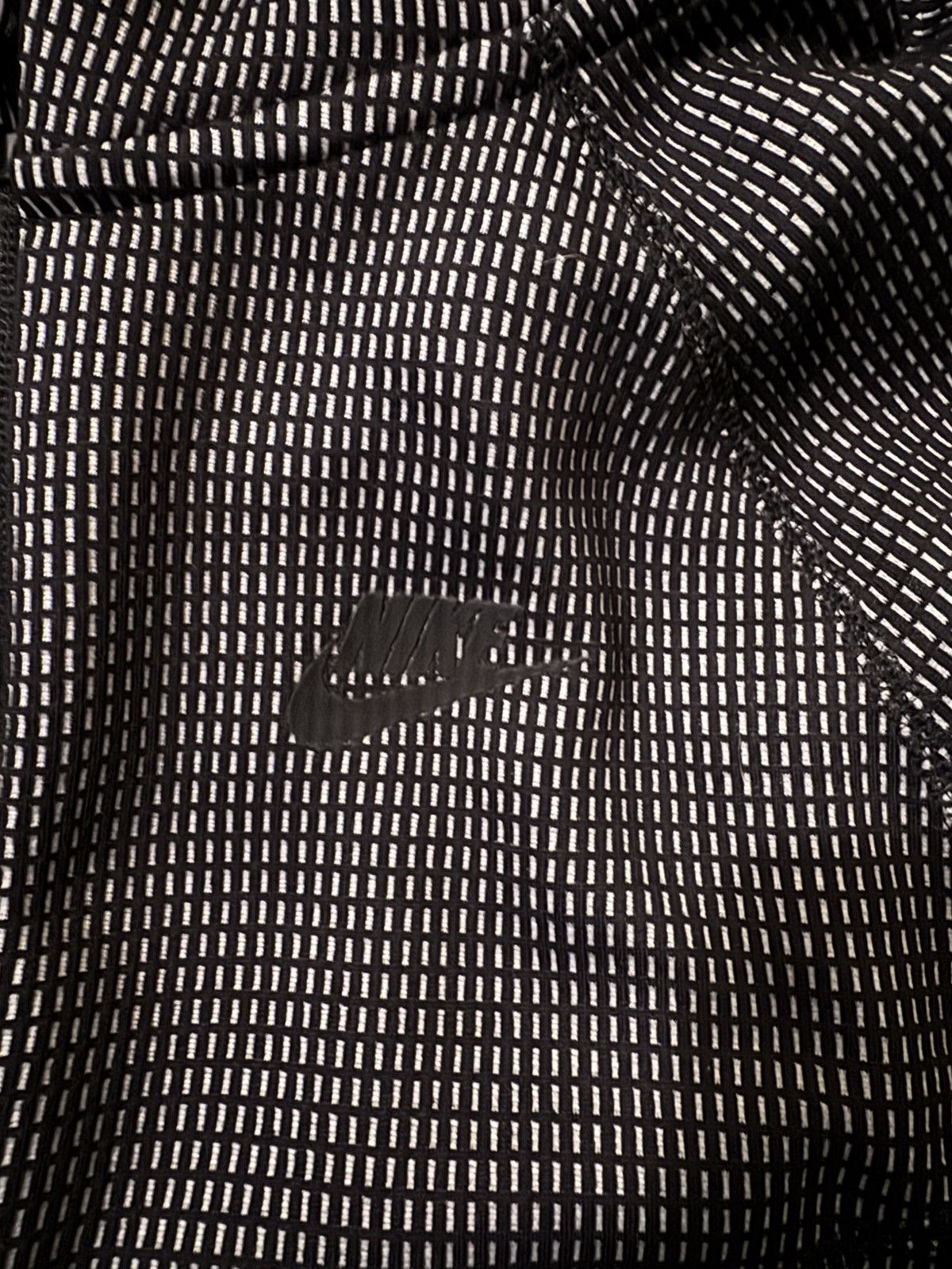 Nike Nike Tech Fleece Zip Hoodie – Black/Grey Grid Pattern Size US XL / EU 56 / 4 - 2 Thumbnail
