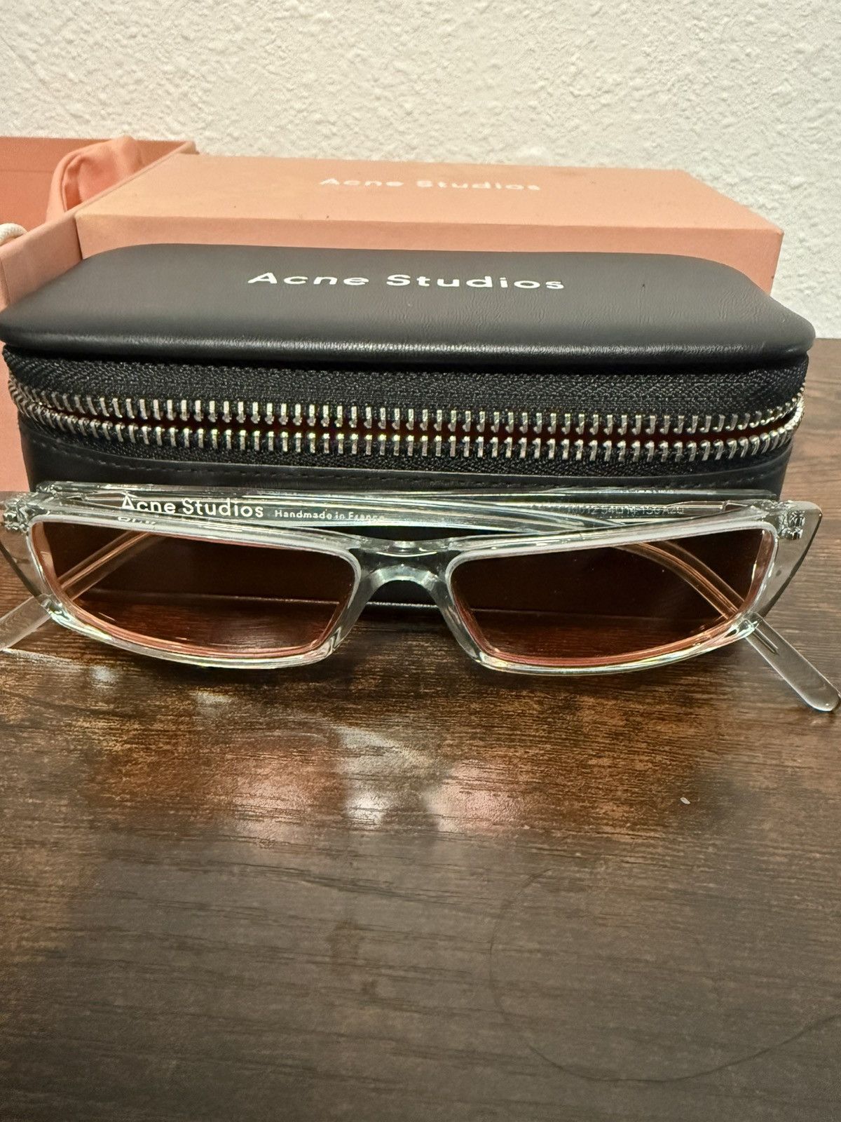 Acne Studios Agar Glasses Size ONE SIZE - 9 Thumbnail