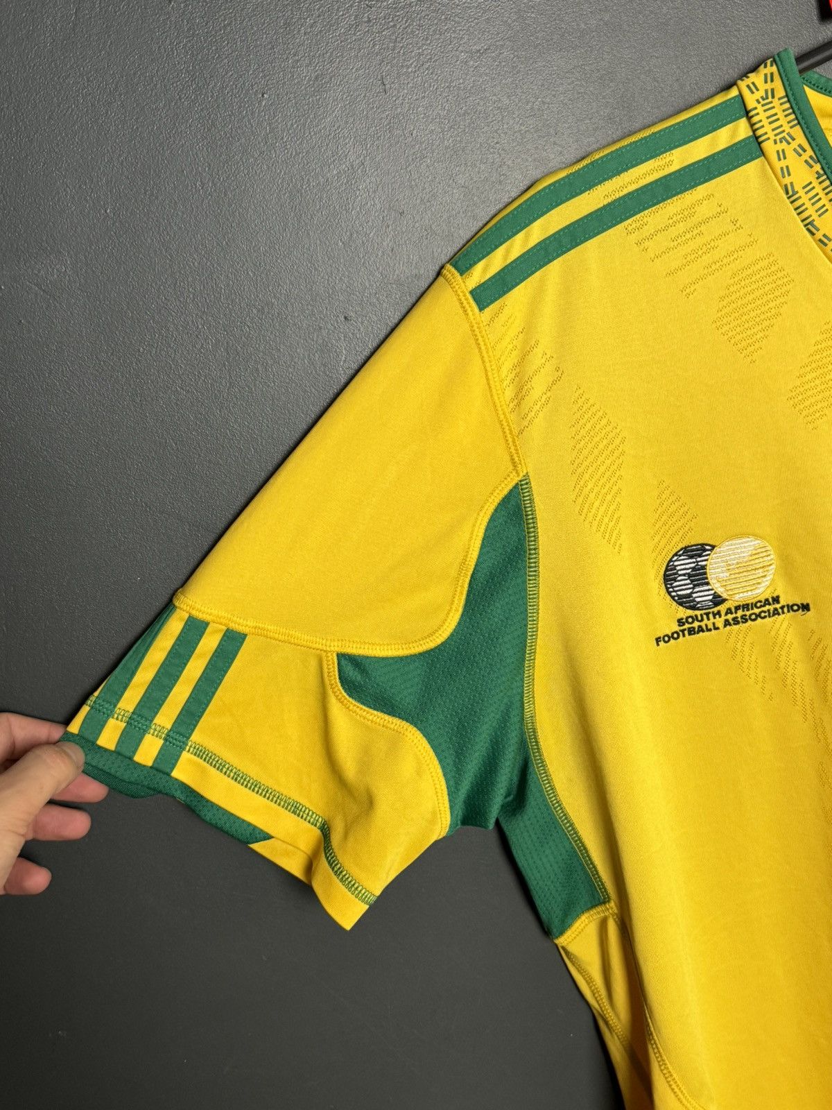 Adidas South Africa National Team 09/11 Home Football Jersey Shirt Size US L / EU 52-54 / 3 - 6 Thumbnail