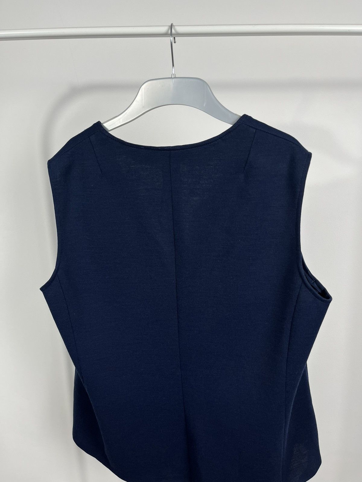 Vintage 70s 80s FINAL Swiss Made Navy Vest Vintage 70% Dacron size50 Size US M / EU 48-50 / 2 - 16 Thumbnail
