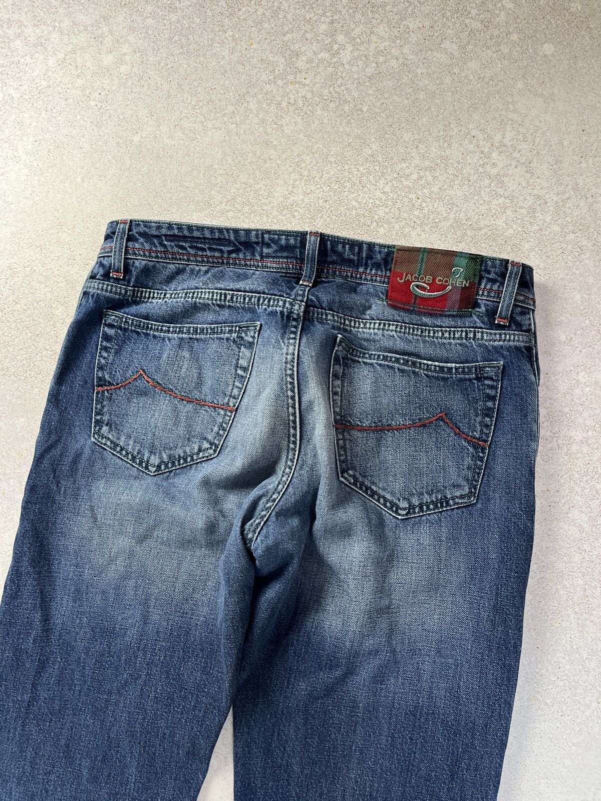 Jacob Cohen Jeans Type 620 Denim Italy Japanese Blue