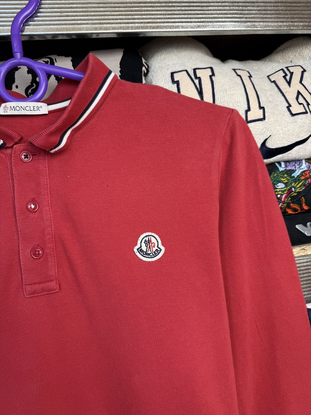 Moncler Moncler Maglia Polo Long Sleeve Shirt Size US XS / EU 42 / 0 - 4 Thumbnail
