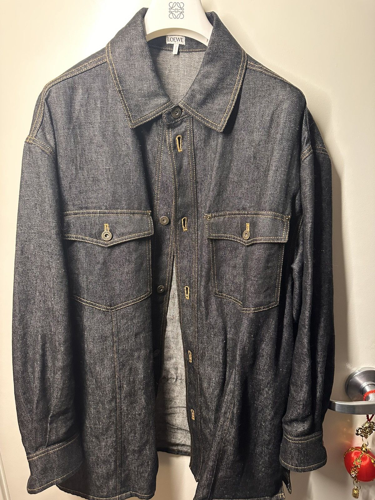 Loewe Loewe oversized denim jacket Size US M / EU 48-50 / 2 - 1 Thumbnail