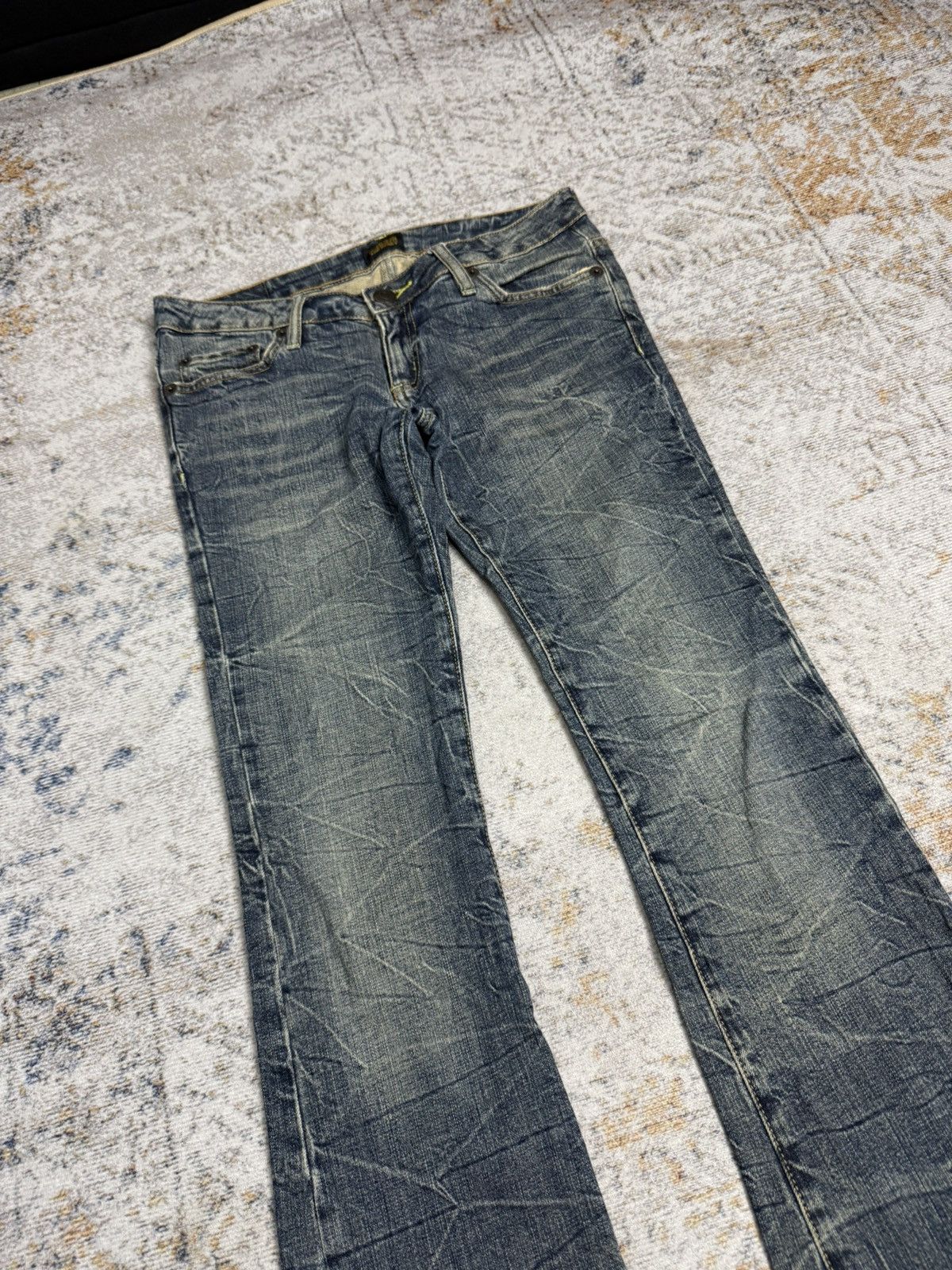 Tornado Mart Steer blue y2k ifsix style denim pants Size US 32 / EU 48 - 3 Thumbnail