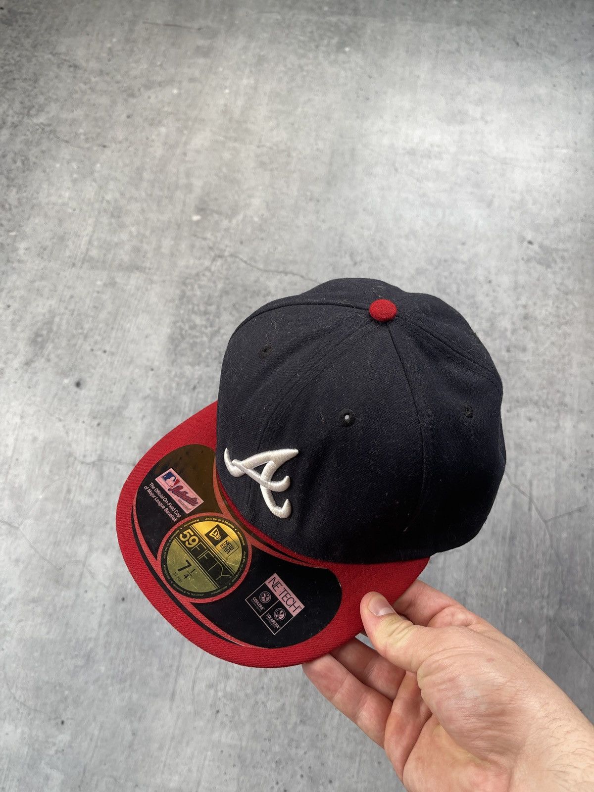 Ebbets Field Flannels Ebbets Field Flannels Atlanta Crackers USA Wool Baseball Cap Size ONE SIZE - 2 Thumbnail