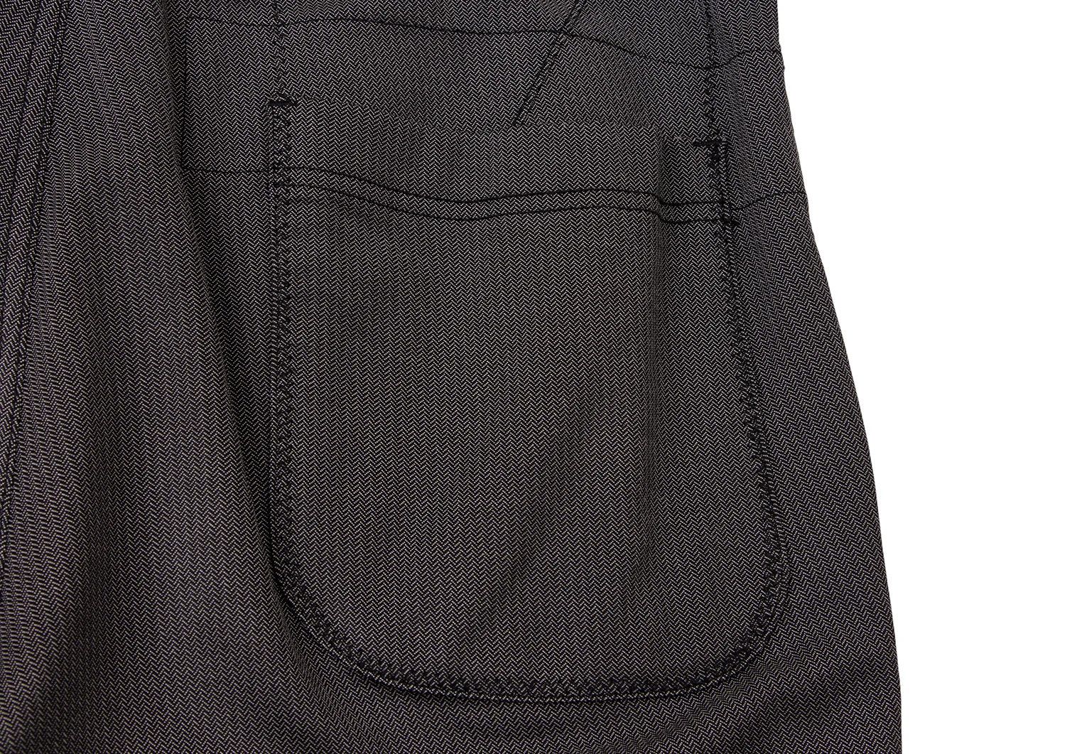 Junya Watanabe Cotton Patchwork Design Pants in Gray M Size US 34 / EU 50 - 16 Thumbnail