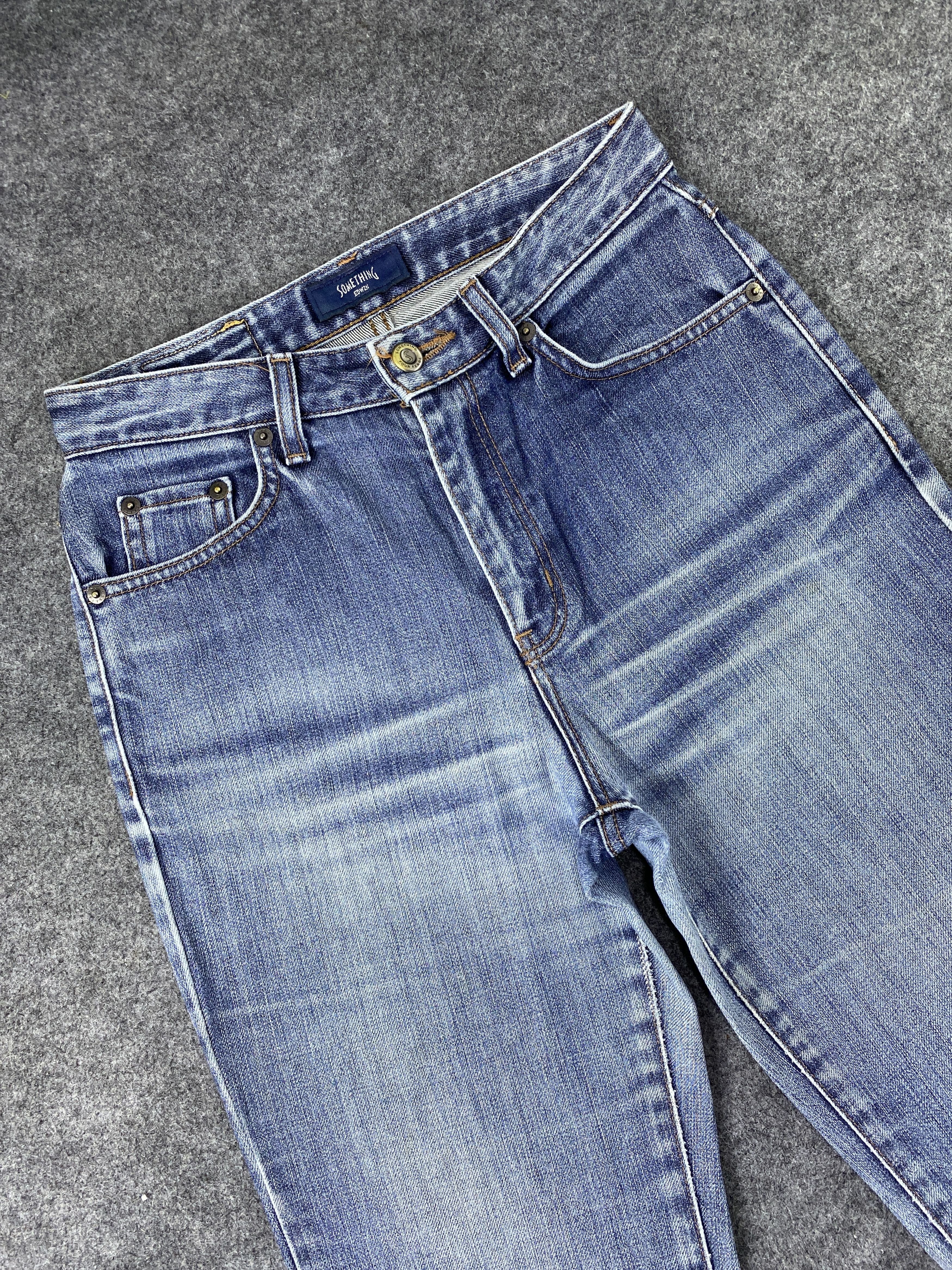 Edwin Something Sophia by Edwin Blue Wash Jeans - J1093 Size 27" / US 4 / IT 40 - 5 Thumbnail