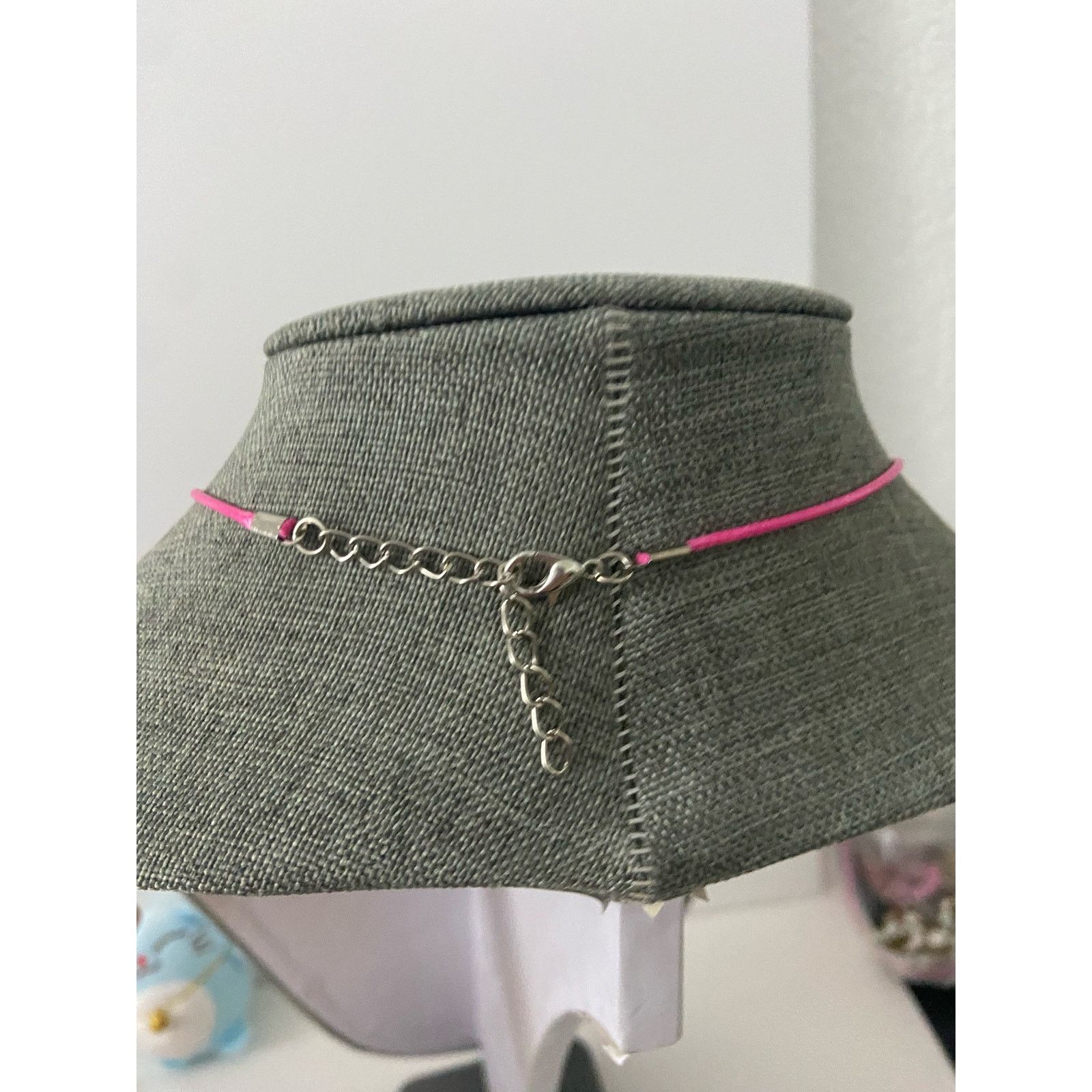 Vintage polka dot pendant necklace Size ONE SIZE - 4 Thumbnail