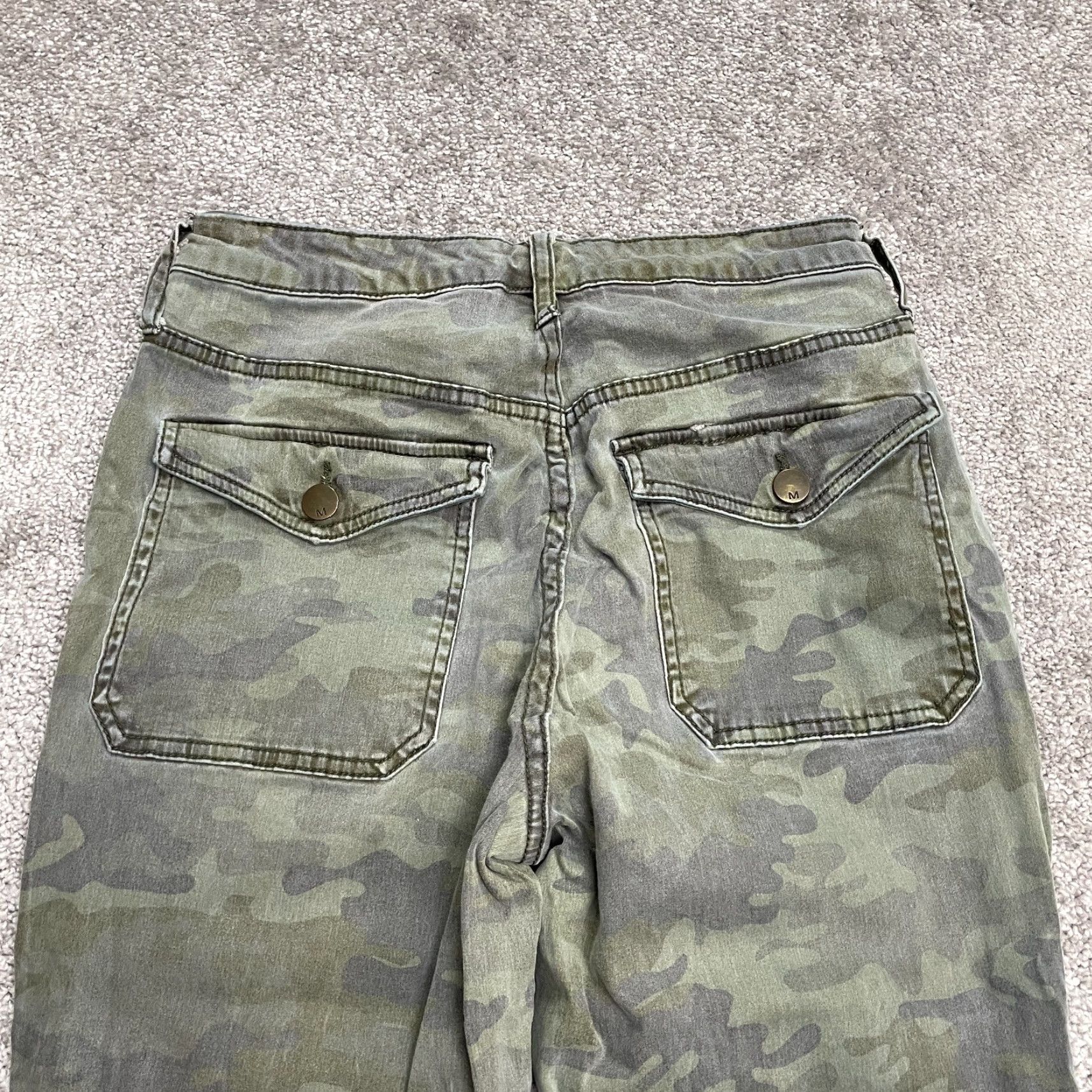 Mossimo Mossimo Camouflage Jeans Womens 8/29 High Rise Jegging Denim 27x26 City USA Classic Outdoor 8 Womens Size 30" / US 8 / IT 44 - 4 Thumbnail