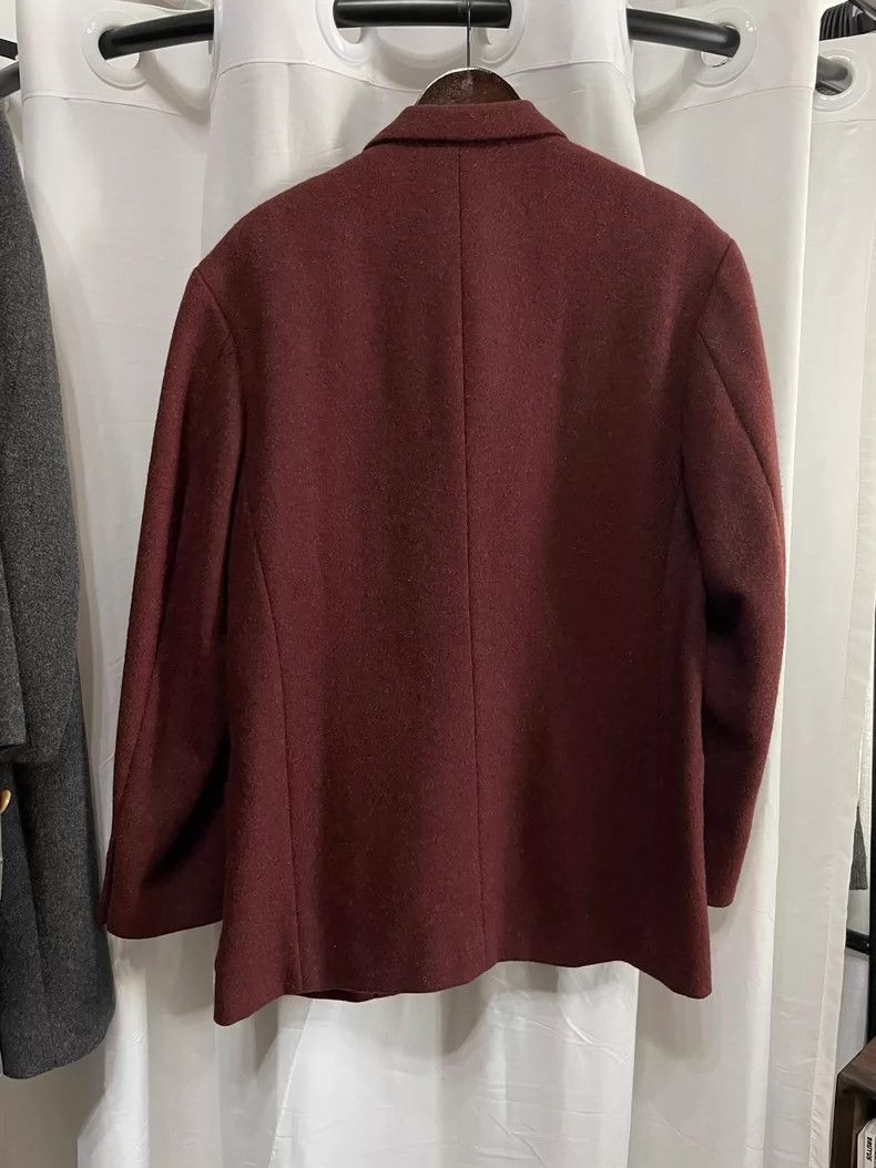 Yohji Yamamoto yohji Yamamoto size l Brick Red Wool Blazer Size 36R - 2 Thumbnail
