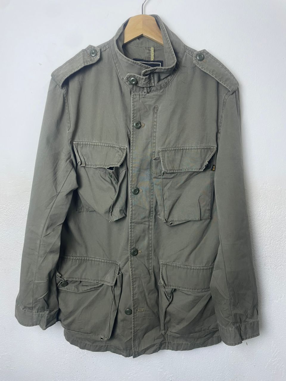 Alpha Industries × Vintage Alpha Industries Military Jacket Size US L / EU 52-54 / 3 - 1 Thumbnail