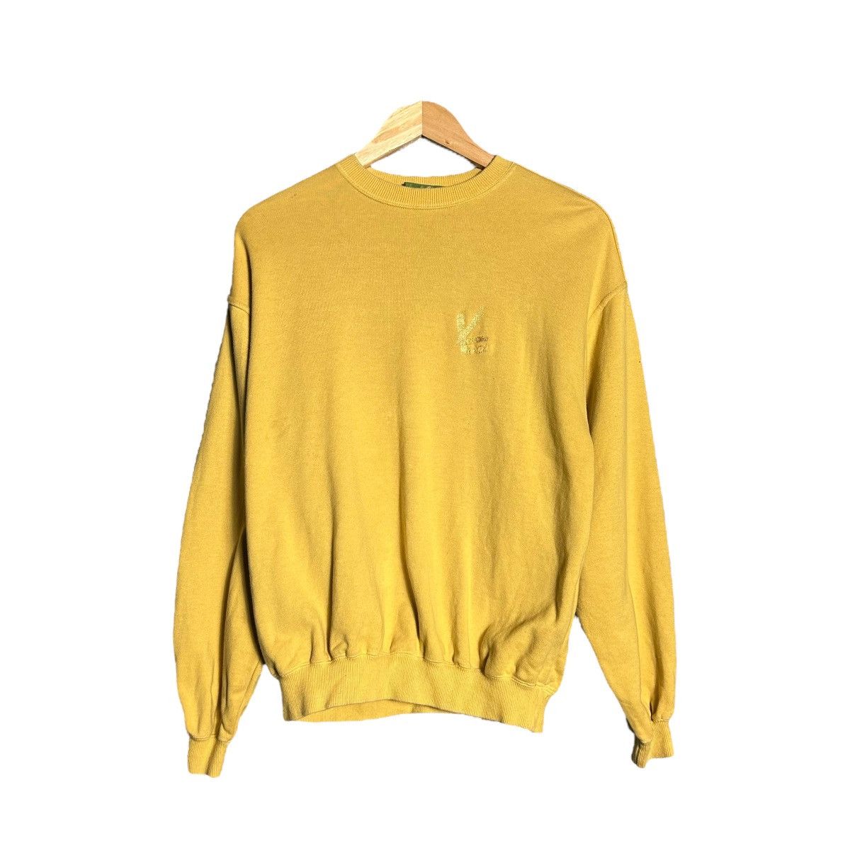 Kenzo × Vintage Vintage Kenzo Golf Big Logo Sweater Size L / US 10 / IT 46 - 1 Thumbnail