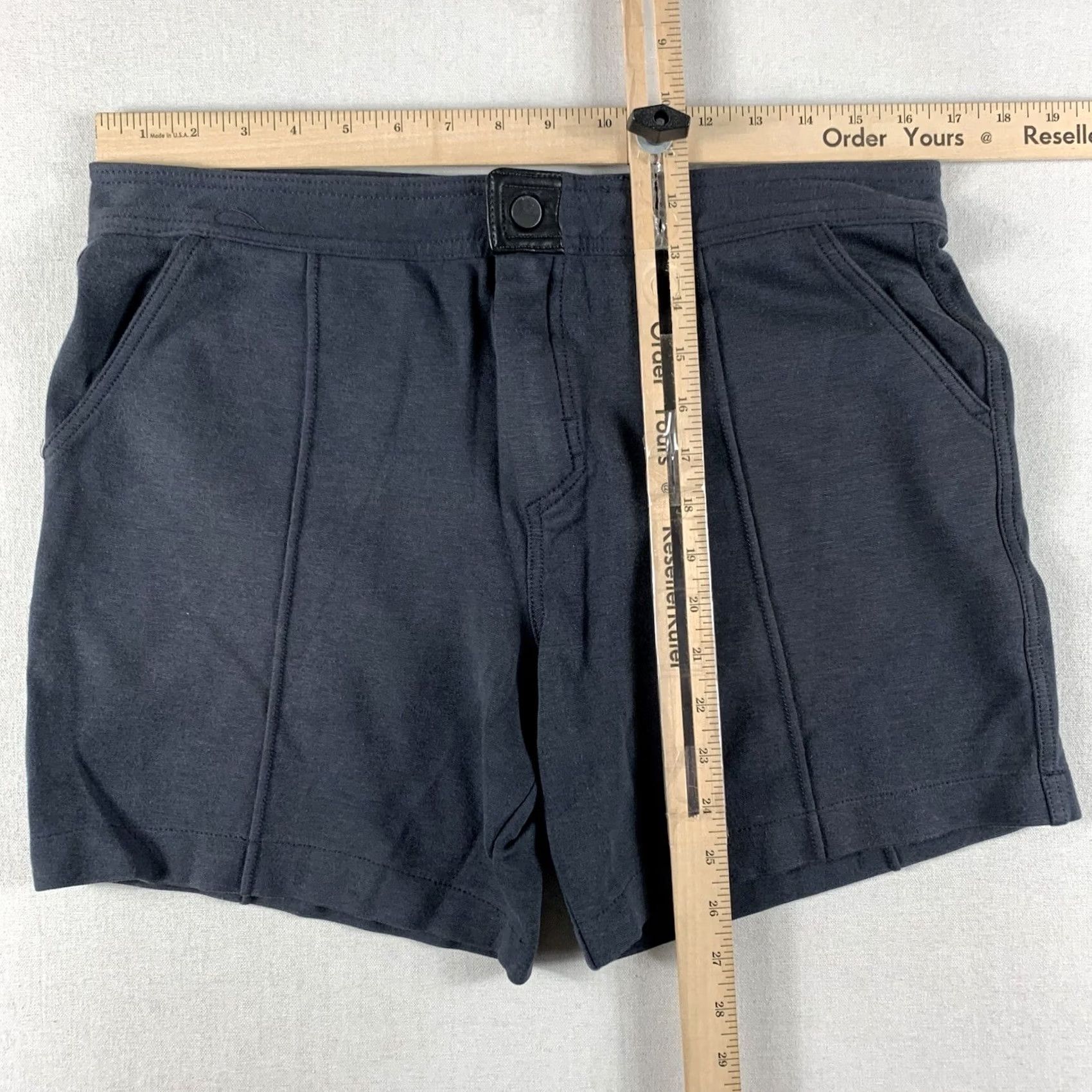 Alexander Wang ALEXANDER WANG SWEAT SHORTS Gray Womens 33" Waist Cotton Rayon Nylon Spandex Activewear Casual Travel Regular Fit Size 24" / US 00 / IT 34 - 5 Thumbnail