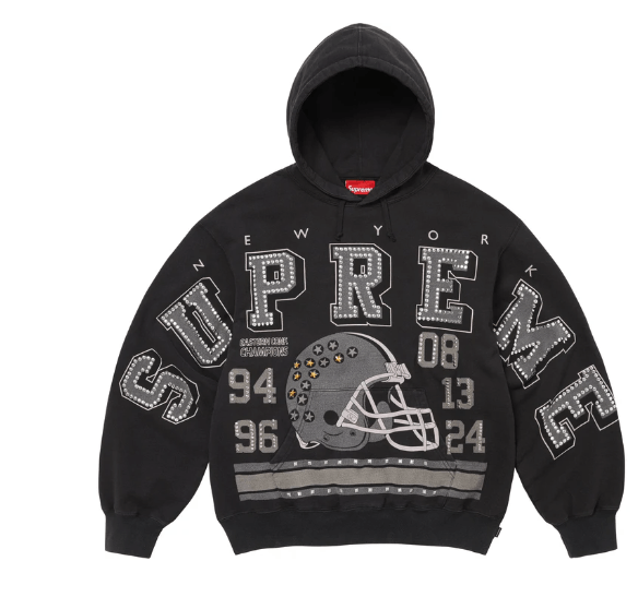 Supreme Futura Hooded Sweatshirt Black (Size Small, Medium