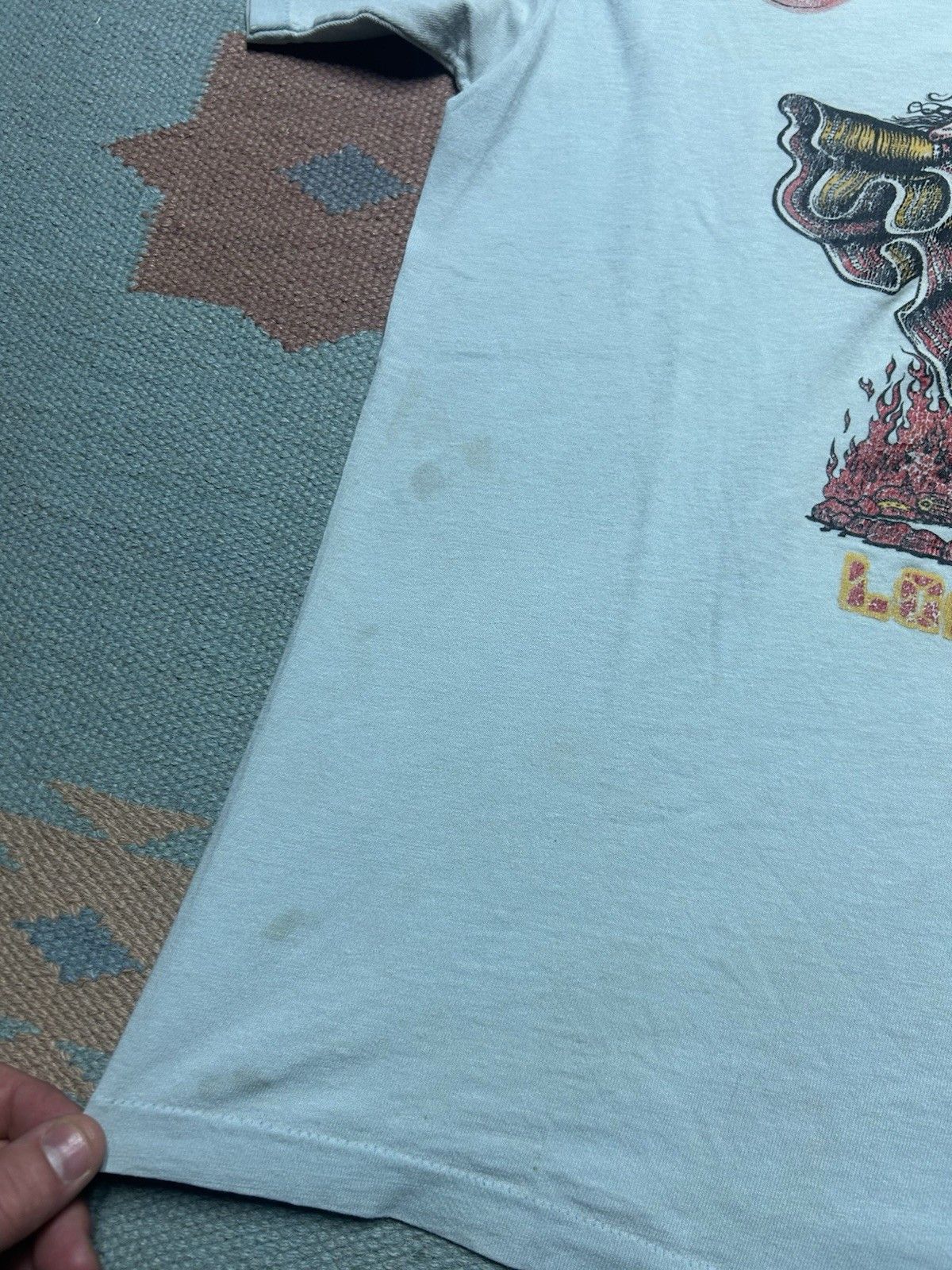 Vintage Vtg 70s t shirt Israel Paskowitz longboards surf skate M Size US M / EU 48-50 / 2 - 3 Thumbnail