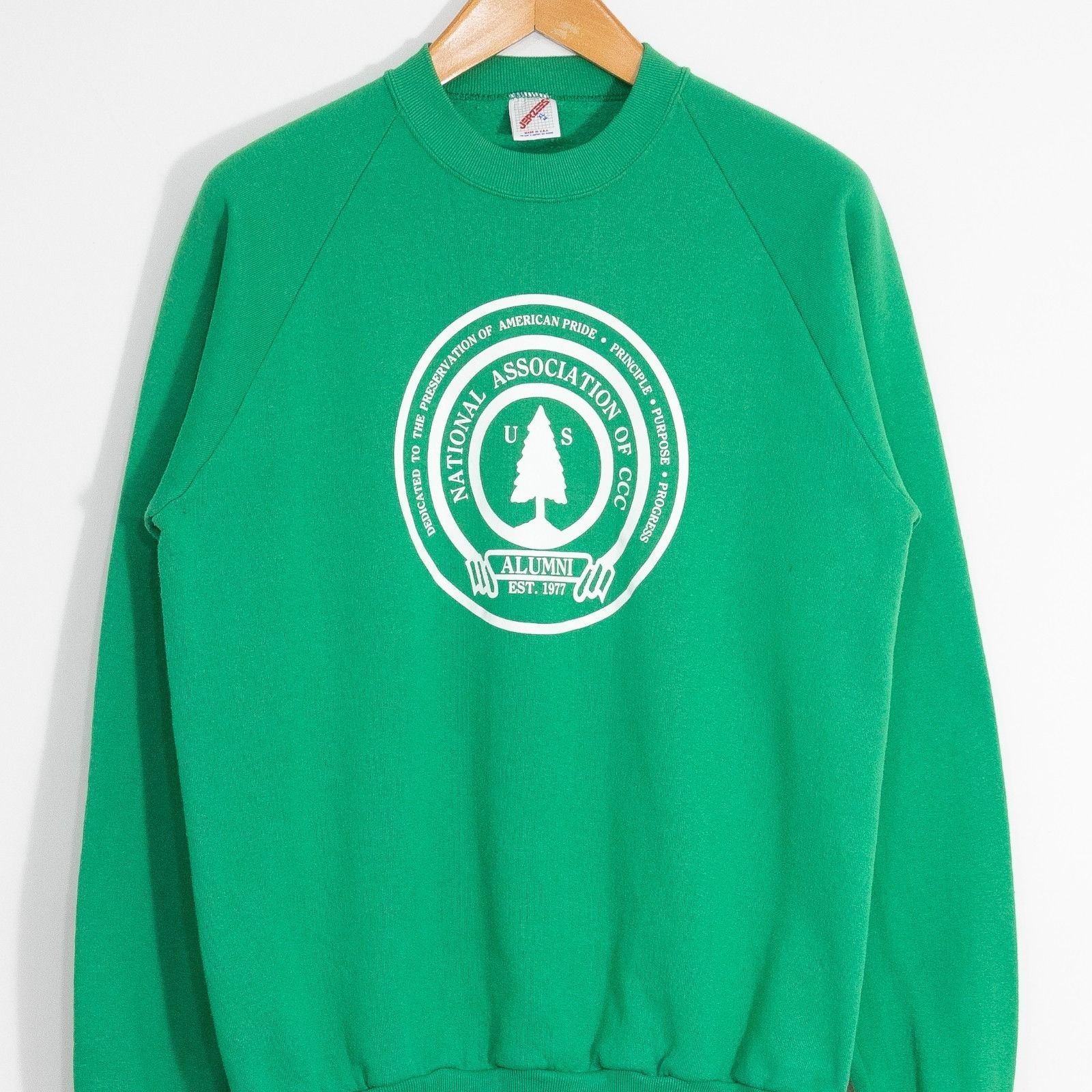 Vintage Vintage 90s Civilian Conservation Corps Sweatshirt Mens XL Size US XL / EU 56 / 4 - 2 Thumbnail