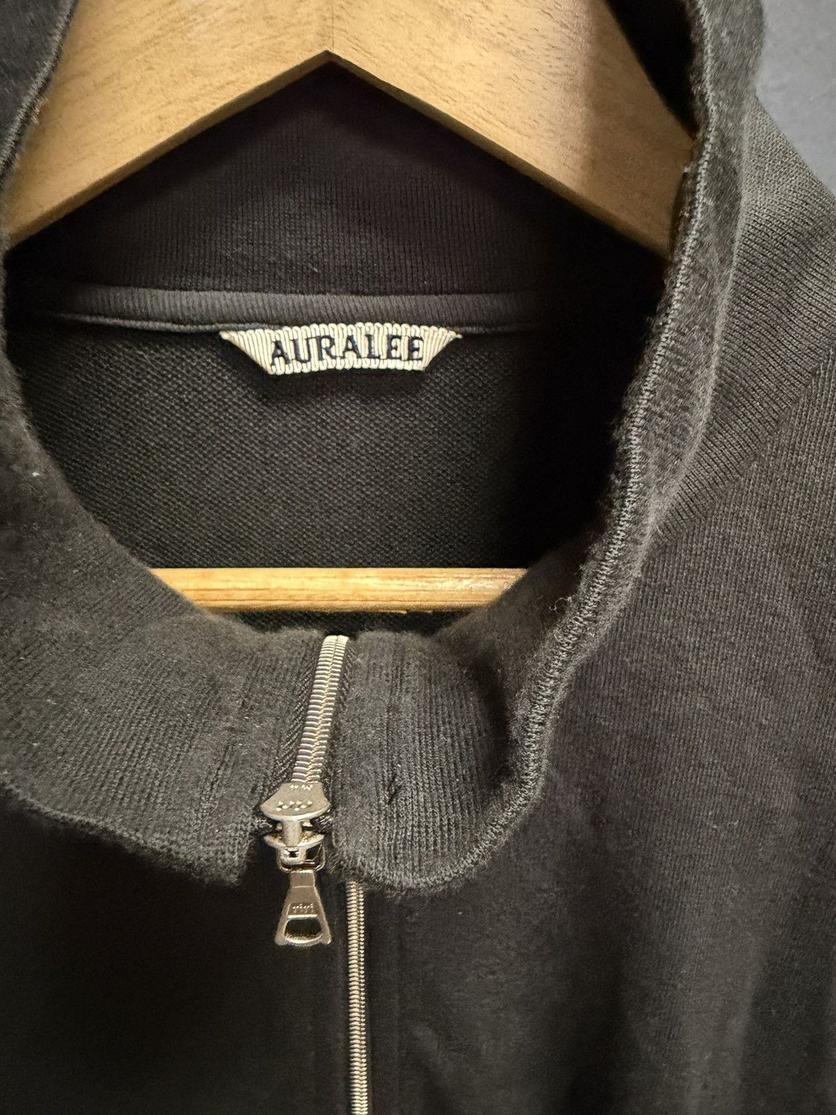 Auralee Auralee smooth cotton zip up sweat sz5 Size US XL / EU 56 / 4 - 2 Thumbnail