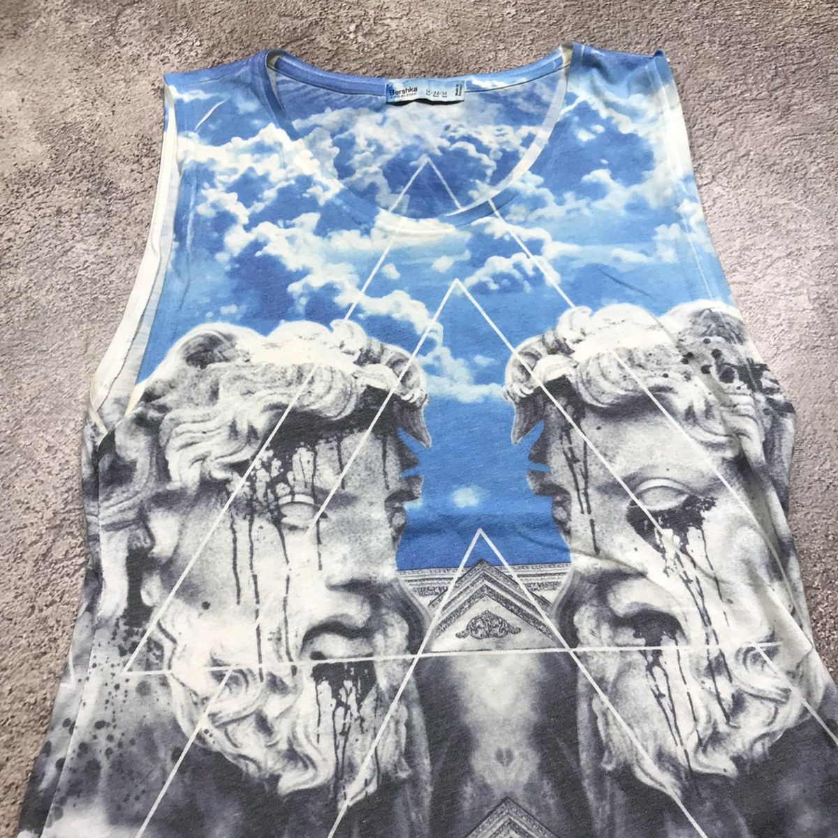 Vintage Vintage 90s Y2K Graphic Tank Top Abstract Art Streetwear M Size US M / EU 48-50 / 2 - 3 Thumbnail