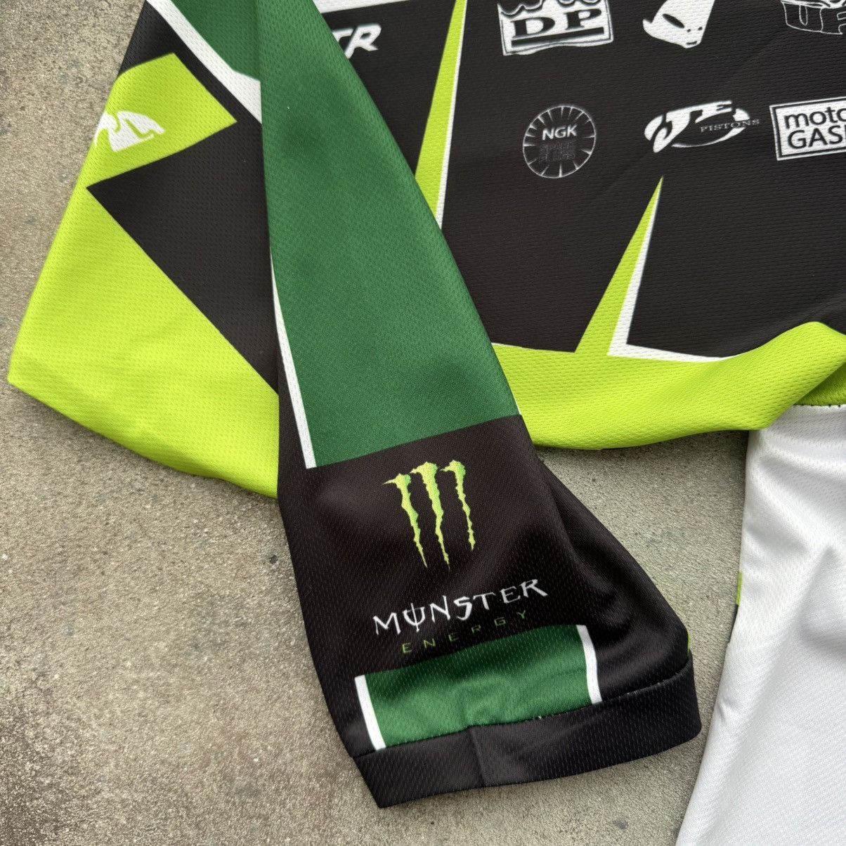 Hypebeast Kawasaki Monster Energy Vintage Y2K Racing Jersey Size US L / EU 52-54 / 3 - 10 Thumbnail