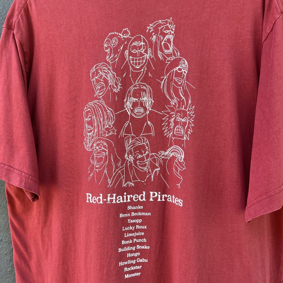 Uniqlo Thrashed Faded Res-Haired Pirates One Piece X Uniqlo Tee Size US XL / EU 56 / 4 - 2 Thumbnail