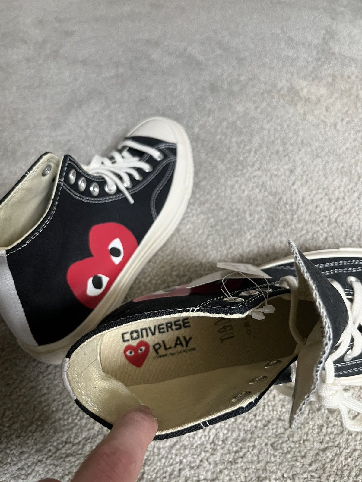 Comme des Garcons PLAY × Converse CDG PLAY CONVERSE *Deadstock* Size10 Size US 10 / EU 43 - 6 Thumbnail