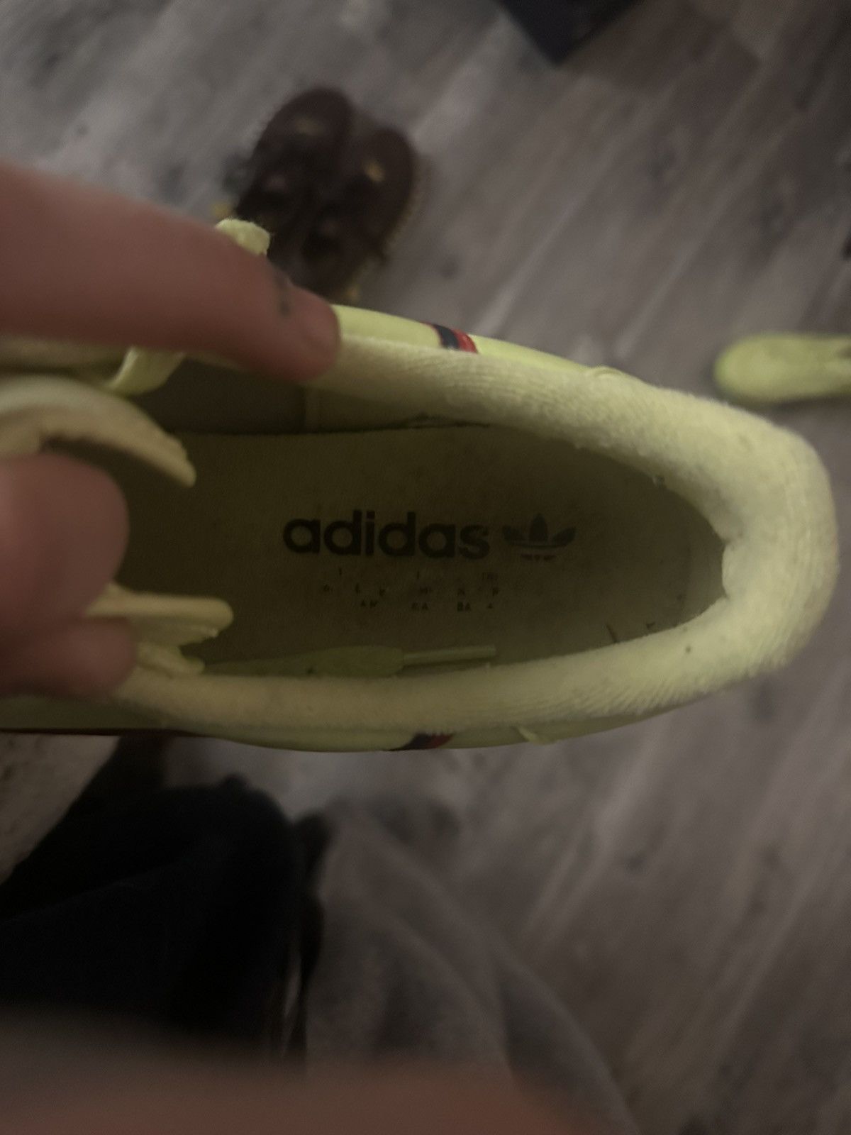 Adidas Adidas Continental 80 Frozen /Lime Green Size US 8 / EU 41 - 5 Thumbnail