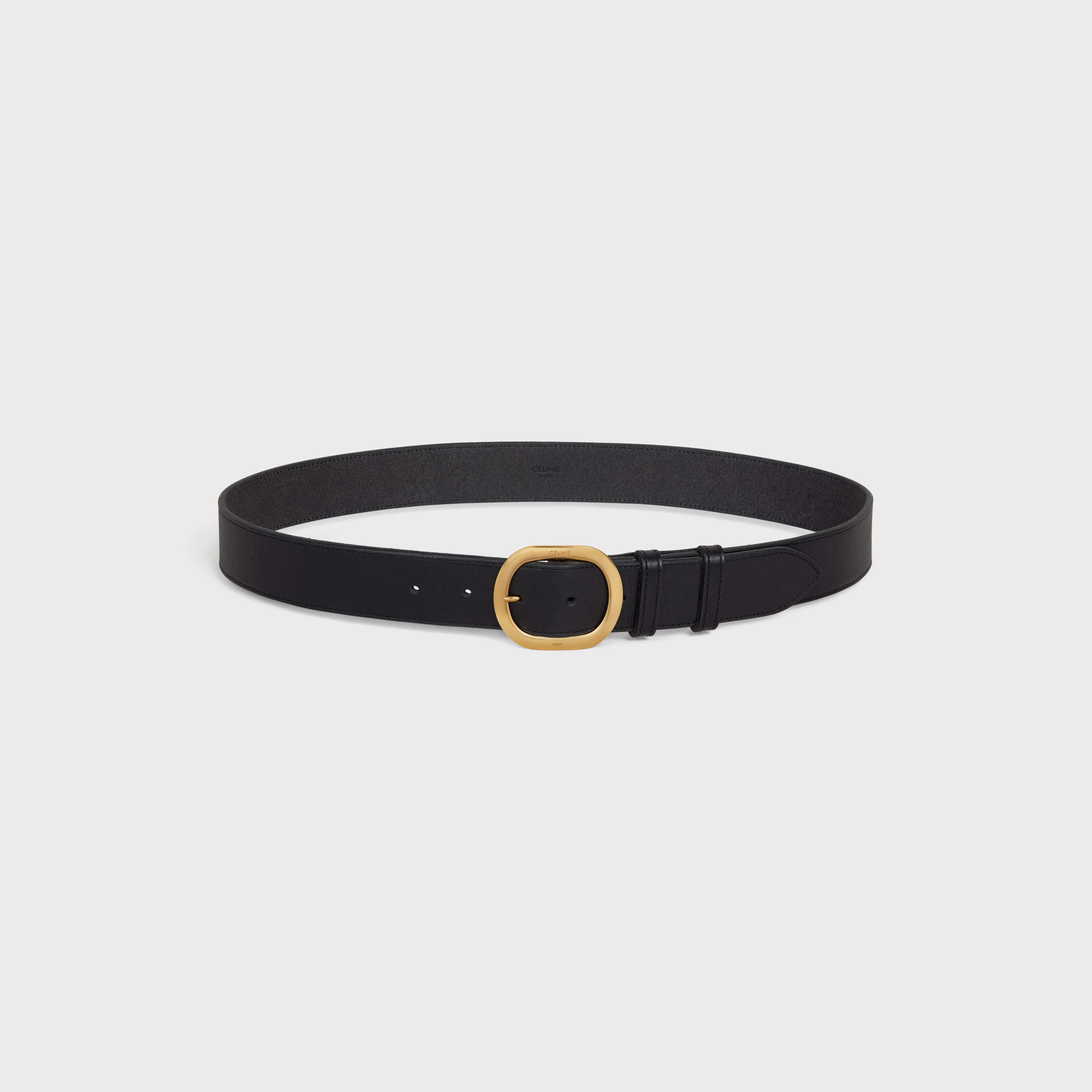 Celine o1bcso1str1124 Size: 80 / Large Lulu Vintage Belt in Black Size ONE SIZE - 3 Thumbnail