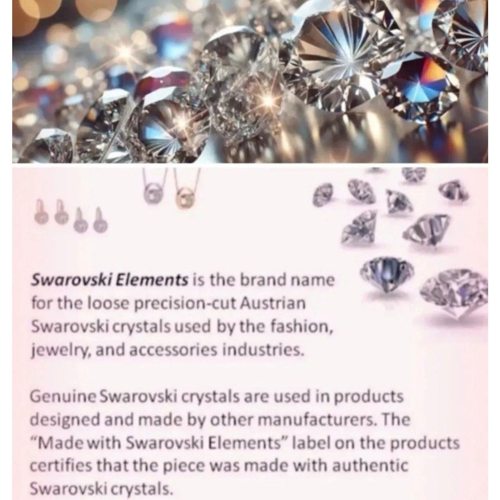 Other Crystals By Swarovski 14k Gold Overlay 4 Multicolor Ring Size ONE SIZE - 6 Thumbnail