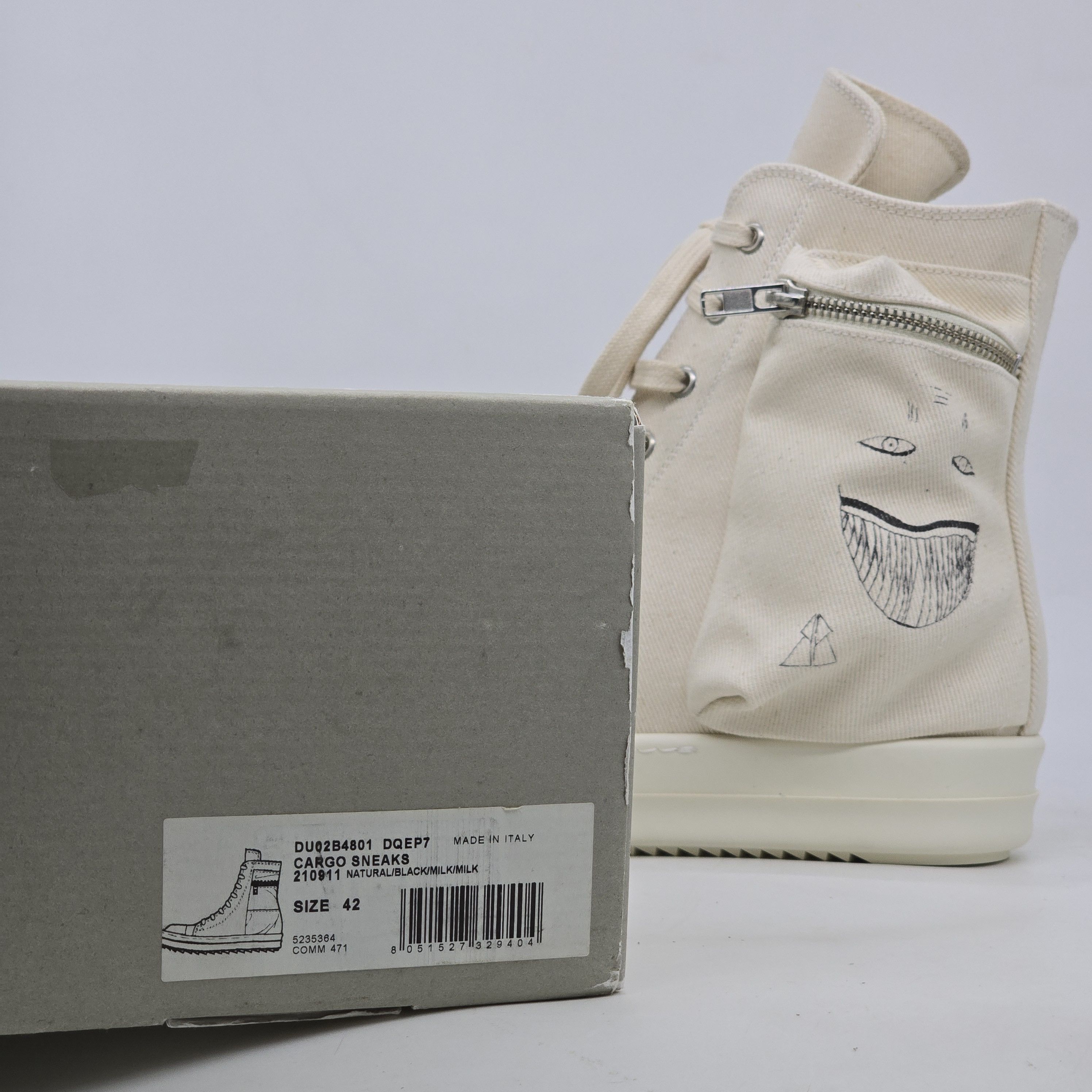 Rick Owens Rick Owens Drkshdw - Cargo Pocket Ramones Size US 9 / EU 42 - 11 Thumbnail