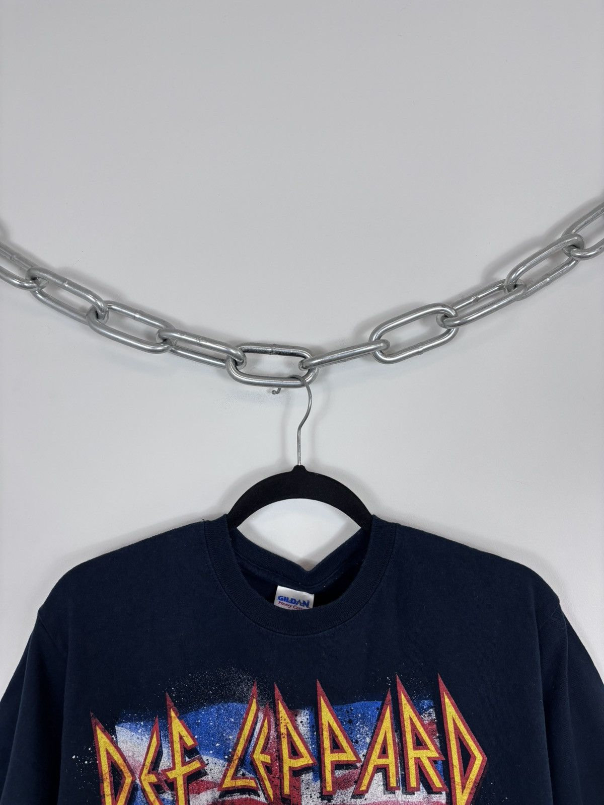 Band Tees Vintage Def Leppard 2008 European Tour Black T-Shirt Tee Size US M / EU 48-50 / 2 - 4 Thumbnail