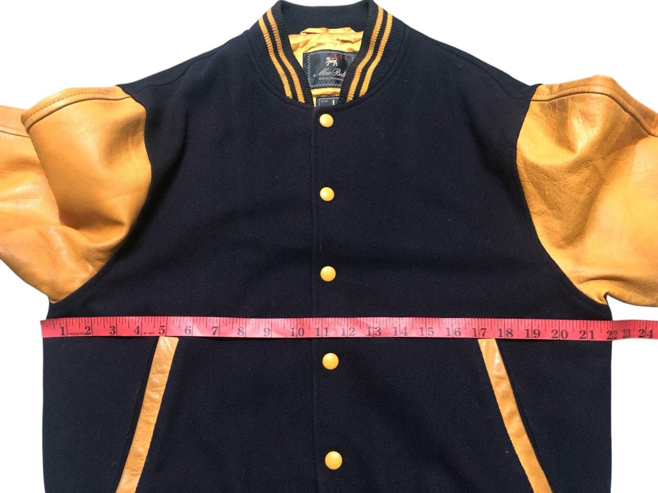Macbeth VINTAGE MACBETH VARSITY LEATHER SLEEVE VARSITY JACKET Size US M / EU 48-50 / 2 - 15 Thumbnail