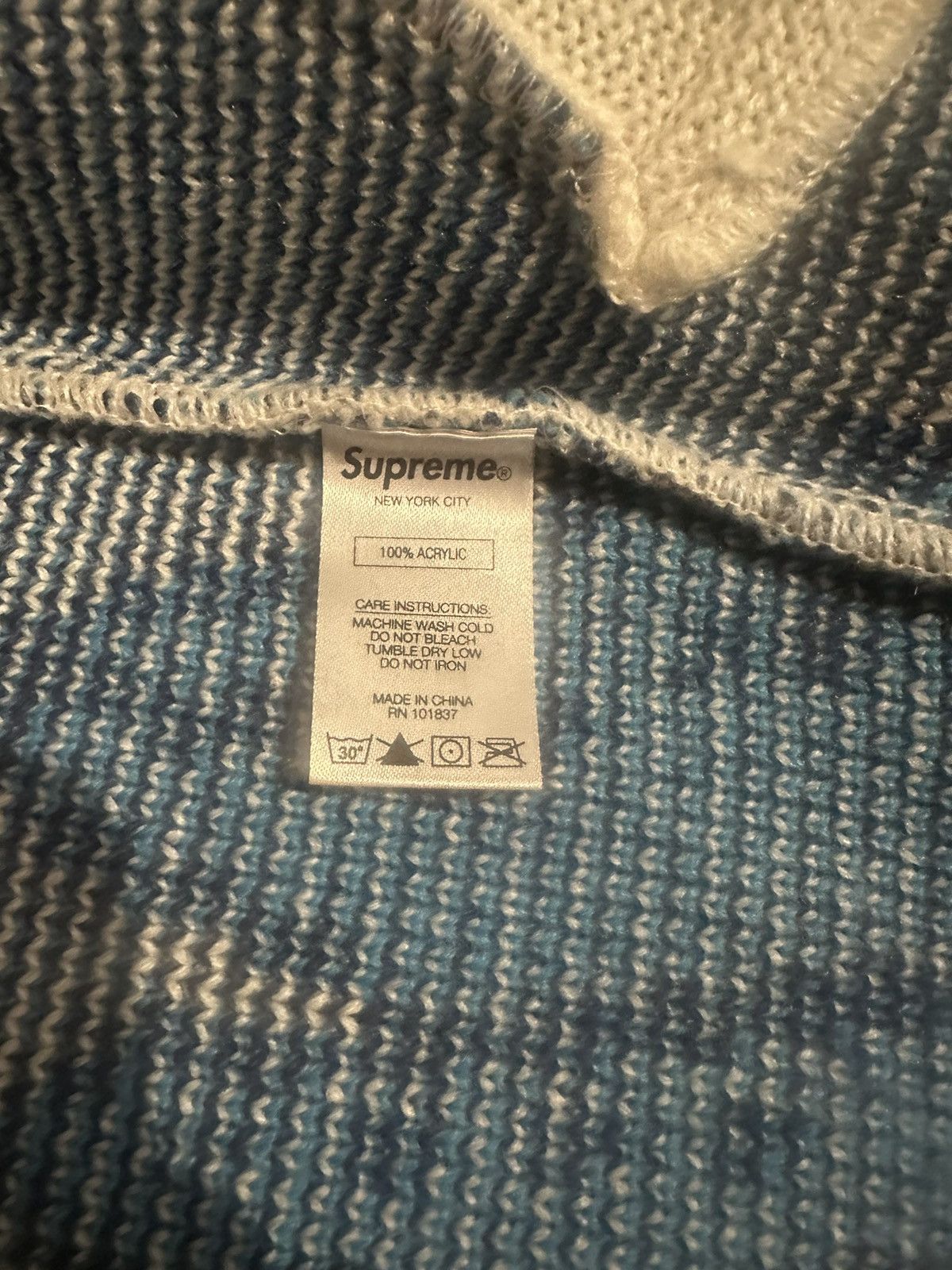 Supreme Supreme Eagle Knit Zip Up Hoodie Size US S / EU 44-46 / 1 - 5 Thumbnail