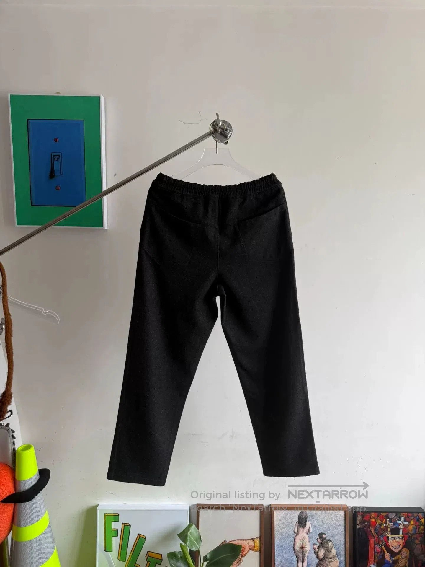 Acne Studios Acne Studios Dark Wool Trousers. Size US 30 / EU 46 - 2 Thumbnail