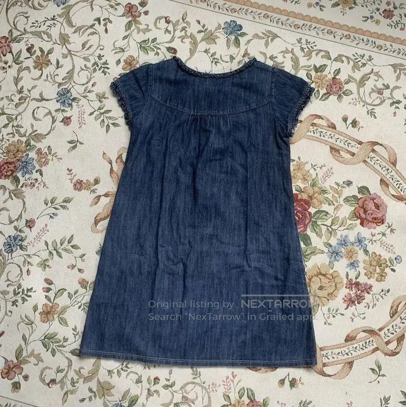 Burberry Burberry Blue Cotton Women's Dress. Size S / US 4 / IT 40 - 5 Thumbnail