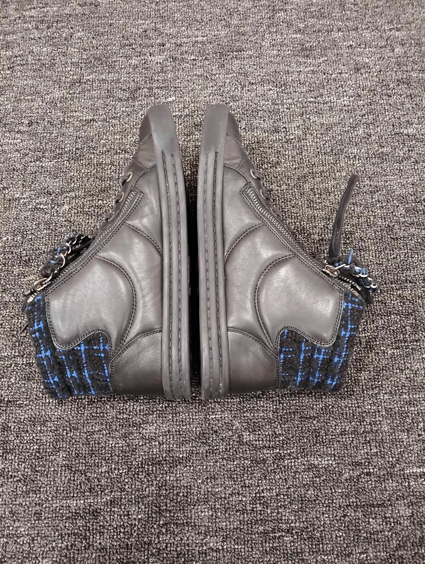 Chanel CHANEL high-top boots 37 95% new Size US 6.5 / IT 36.5 - 2 Thumbnail