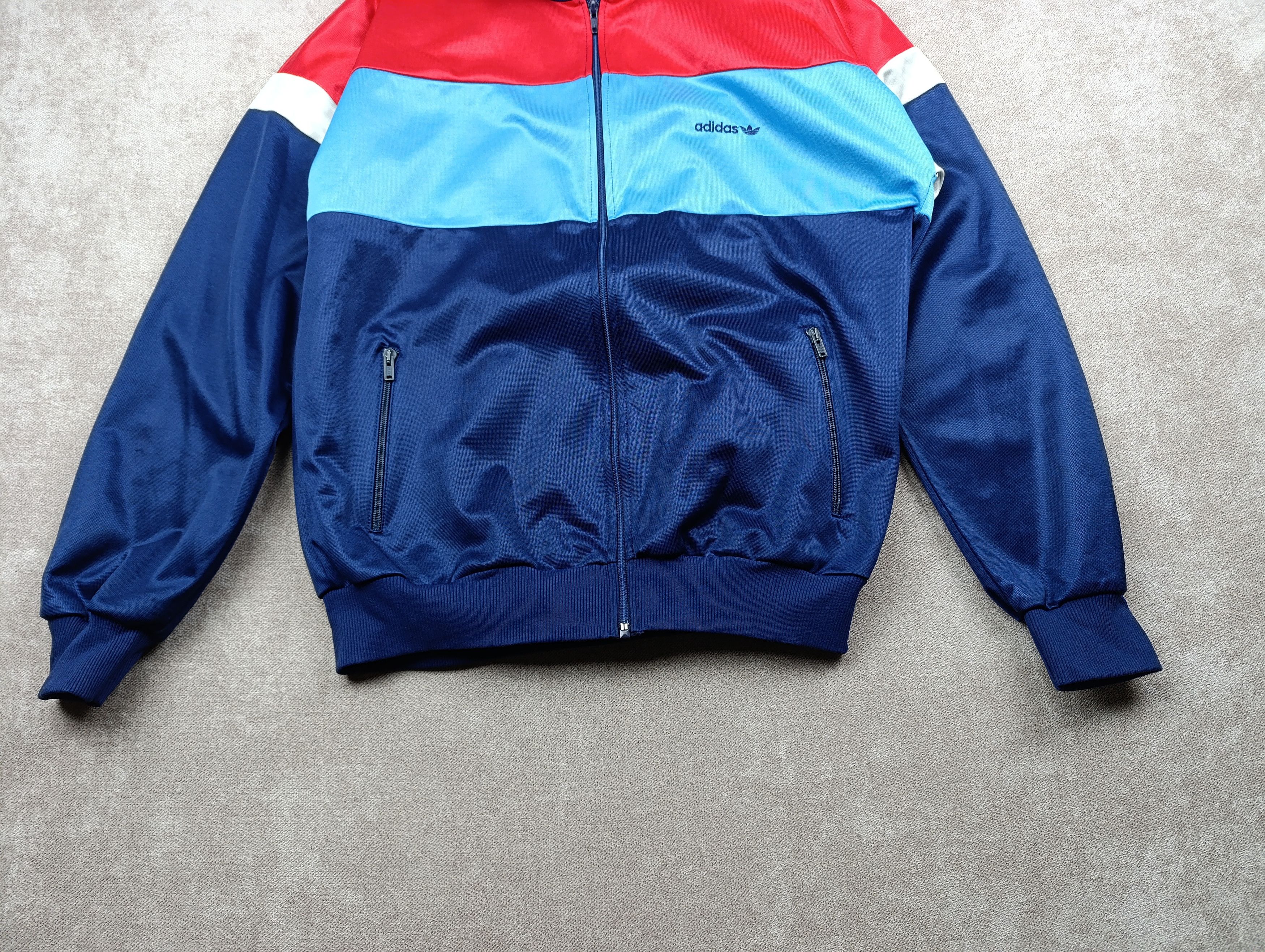 Adidas Adidas Vintage Track top 80s Jacket Made in West Germany Size US XXL / EU 58 / 5 - 3 Thumbnail