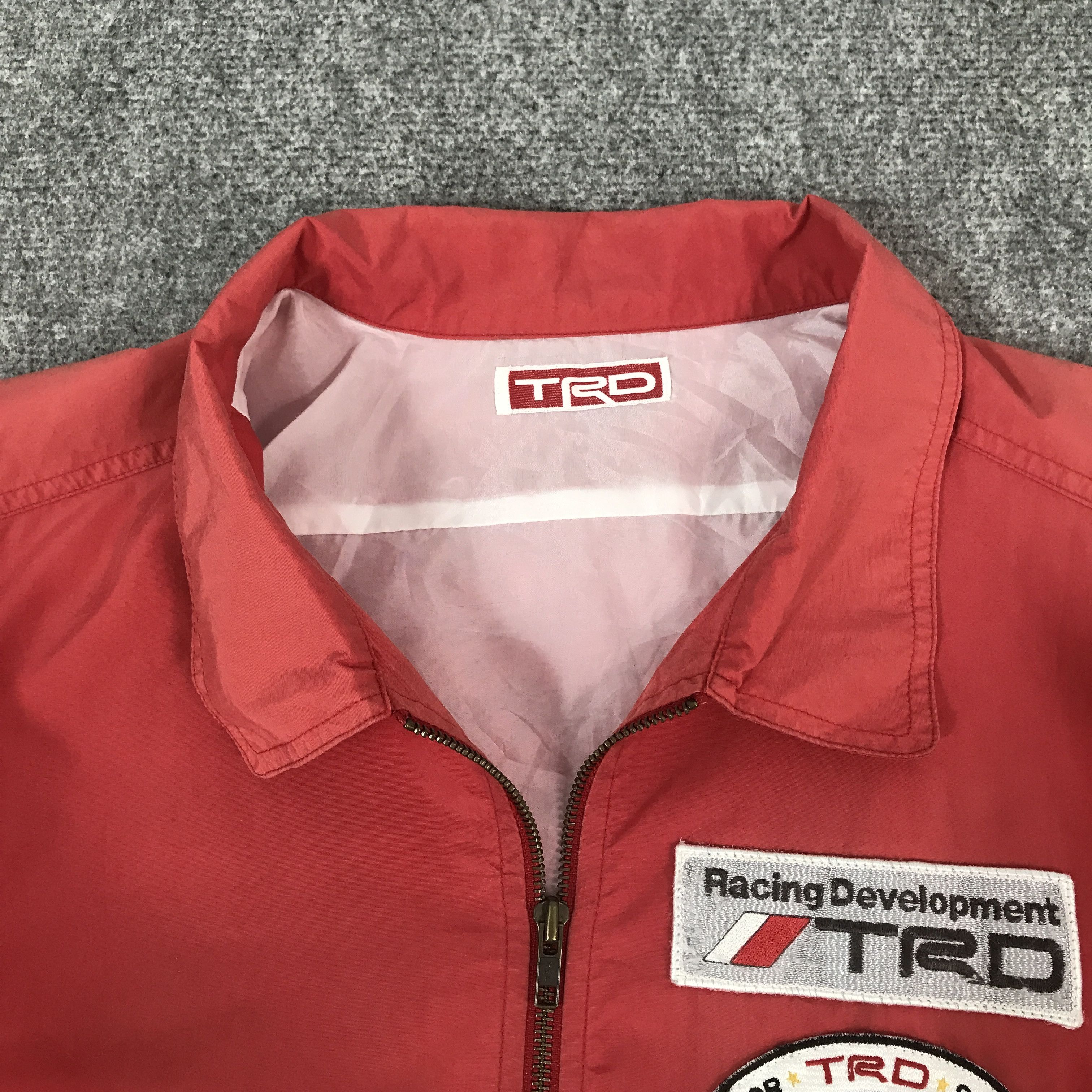 Japanese Brand Vtg 90s Toyota TRD Motorsport Racing jacket K69B14 Size US L / EU 52-54 / 3 - 5 Thumbnail