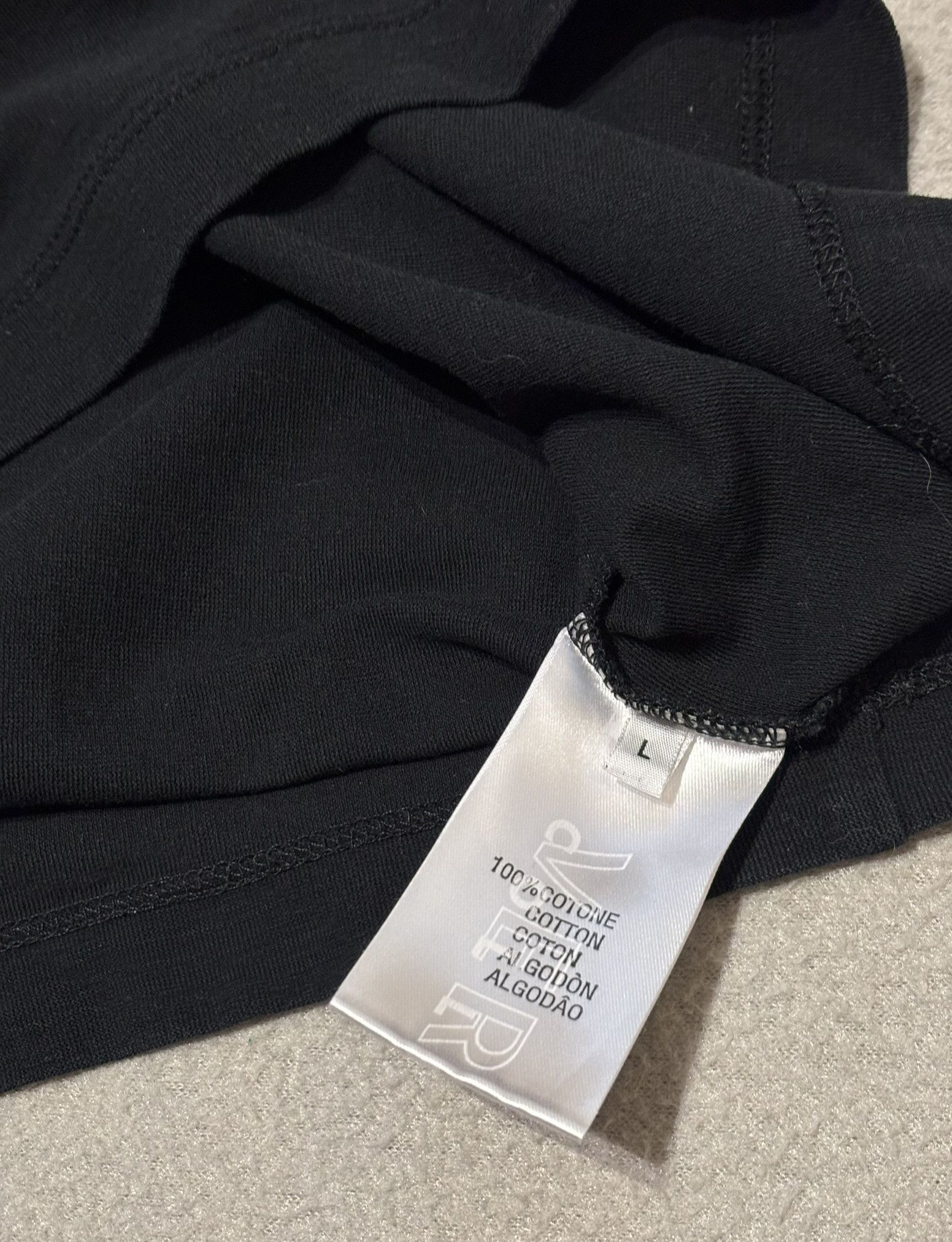 Versace Versace Collection Black T-Shirt 1/4 zip size. L Size L / US 10 / IT 46 - 13 Thumbnail