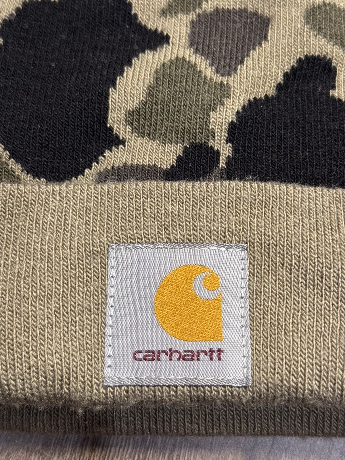 Carhartt Carhartt WIP Camo Duck Beanie Size ONE SIZE - 3 Thumbnail
