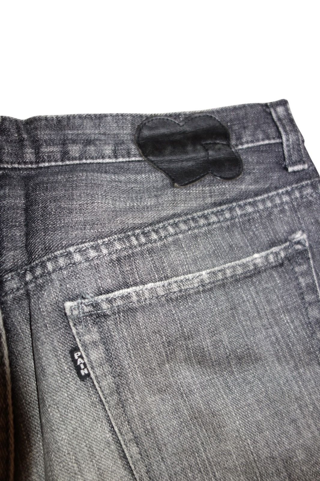 Number (N)ine Nimber Nine AW04 “Given Peace a Chance” Patchwork Denim Size US 36 / EU 52 - 6 Thumbnail