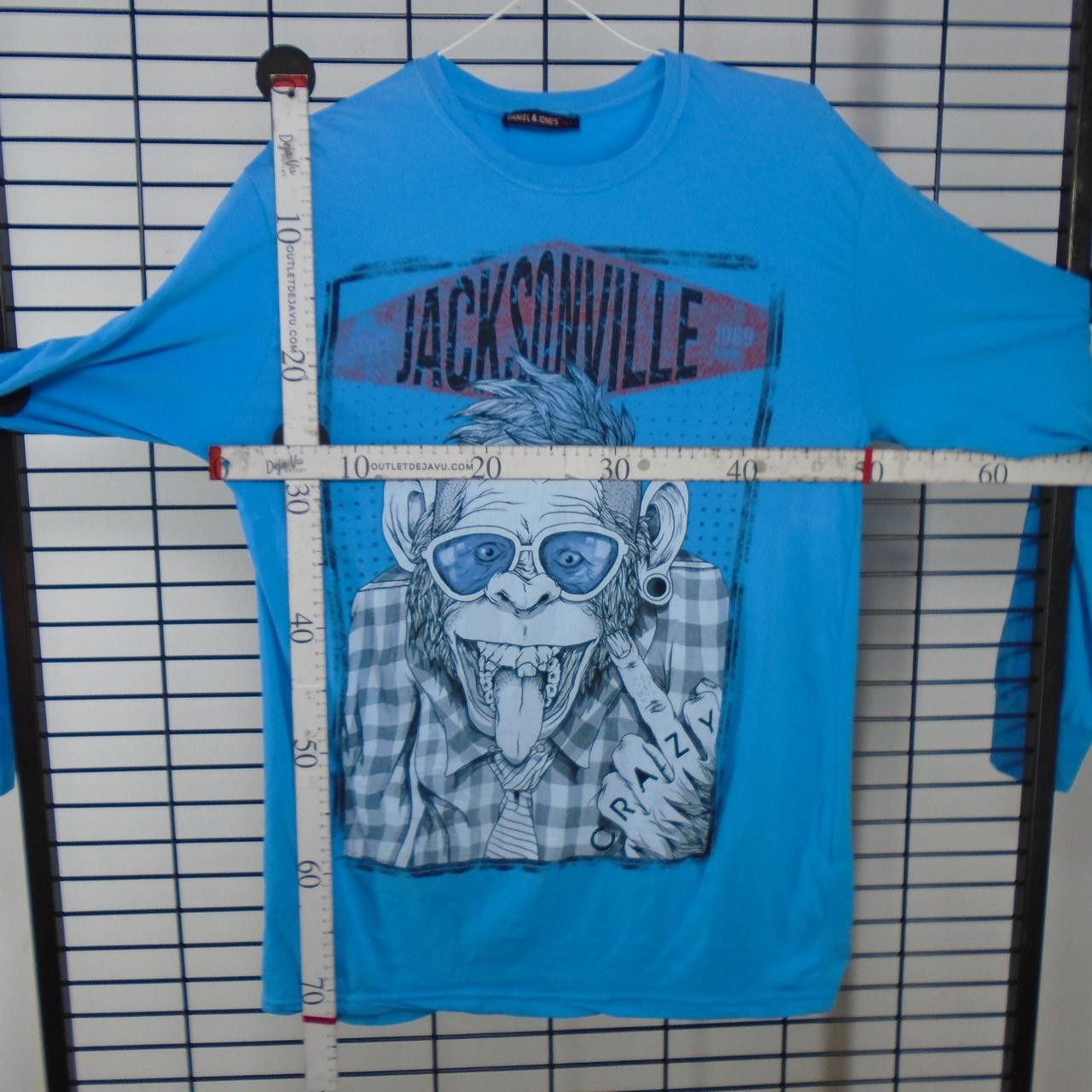 Vintage Men's Sweatshirt Daniel & Jones. Blue. XL. Used. Good Size US XL / EU 56 / 4 - 9 Thumbnail